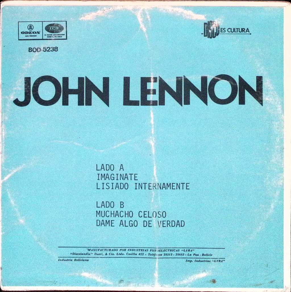 John Lennon - Imagine (Bolivia)