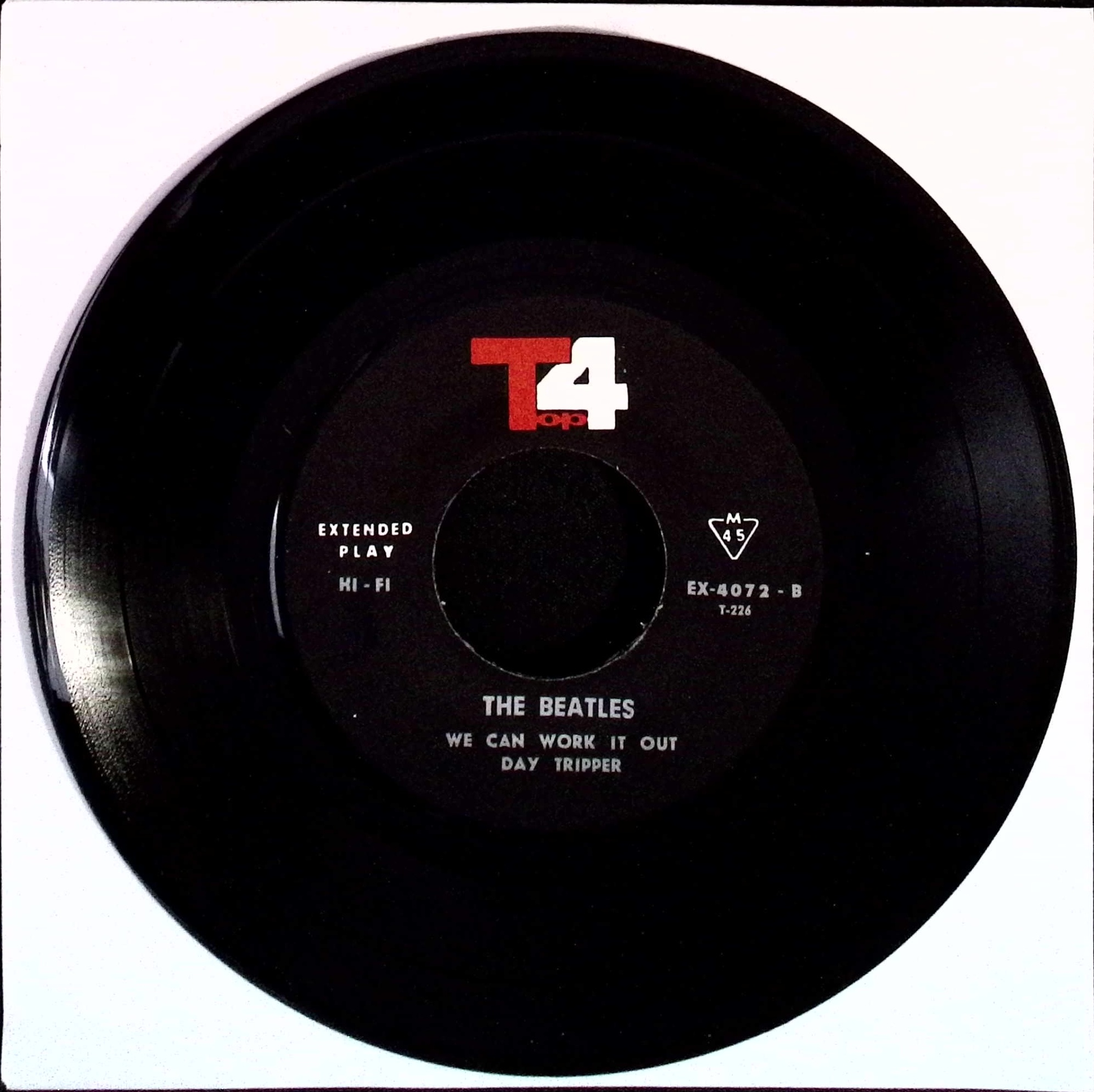 The Beatles - For Your Love / Heart Beat b/w The Beatles We Can Work It Out / Day Tripper (Iran)