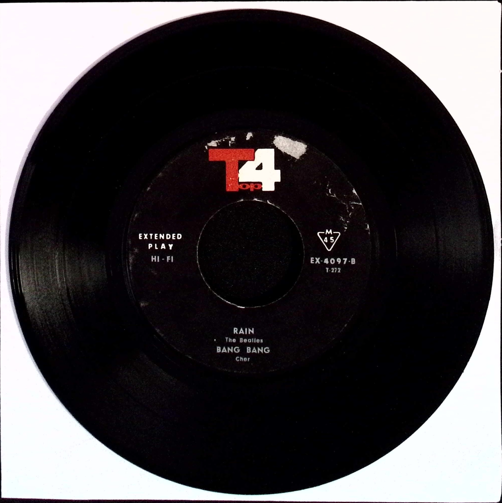 The Beatles - The Beatles: Rain / Cher: Bang Bang / James Brown: It's A Man's Man's World / Gary Lewis: Sure Gonna Miss Her (Iran)