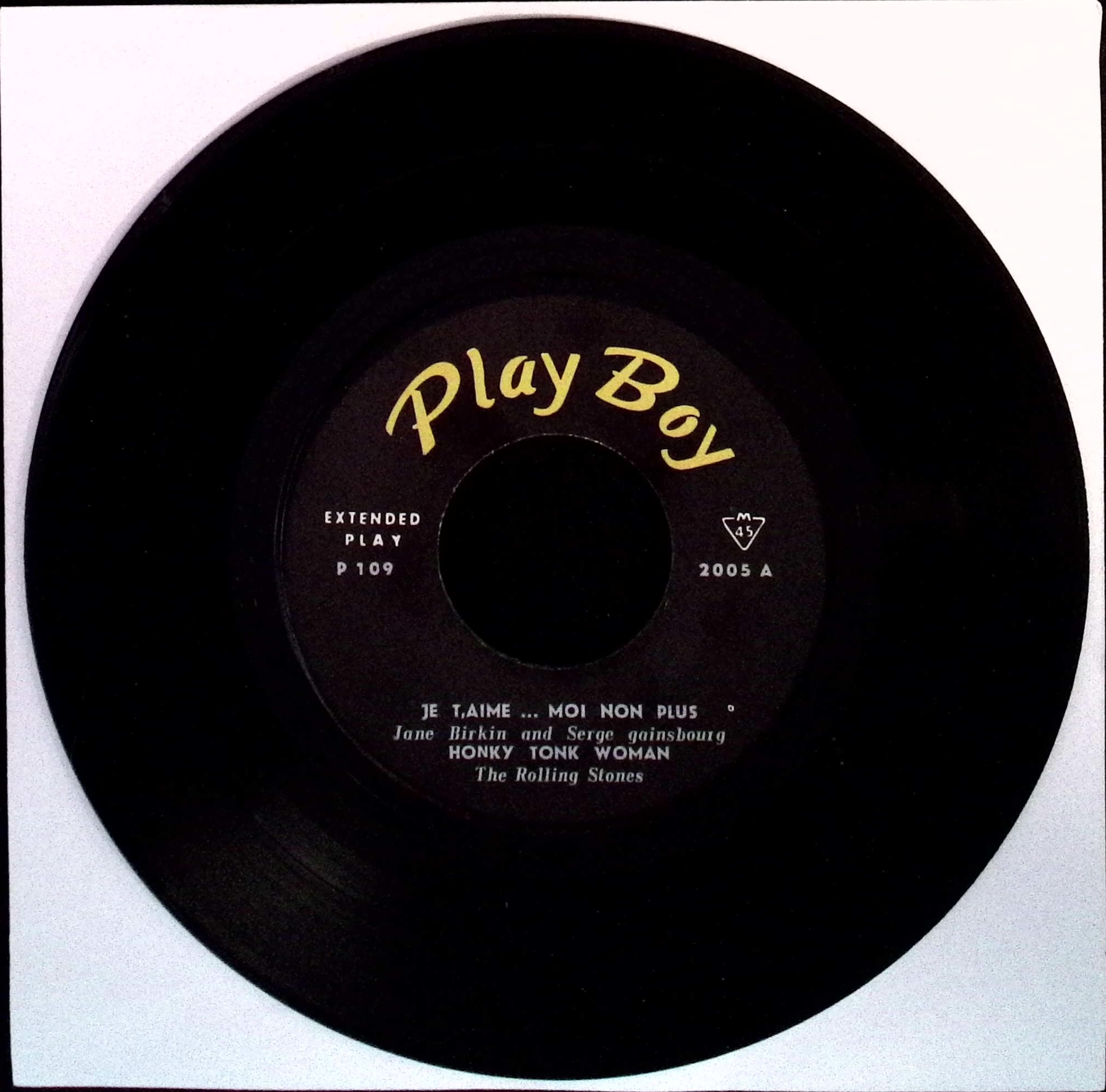 The Beatles - Jane Birkin And Serge Gainsbourg: Je T'aime Moi Non Plus / The Rolling Stones: Honky Tonk Woman b/w The Beatles: The Ballad Of John and Yoko / Billy Preston: What About You (Iran)