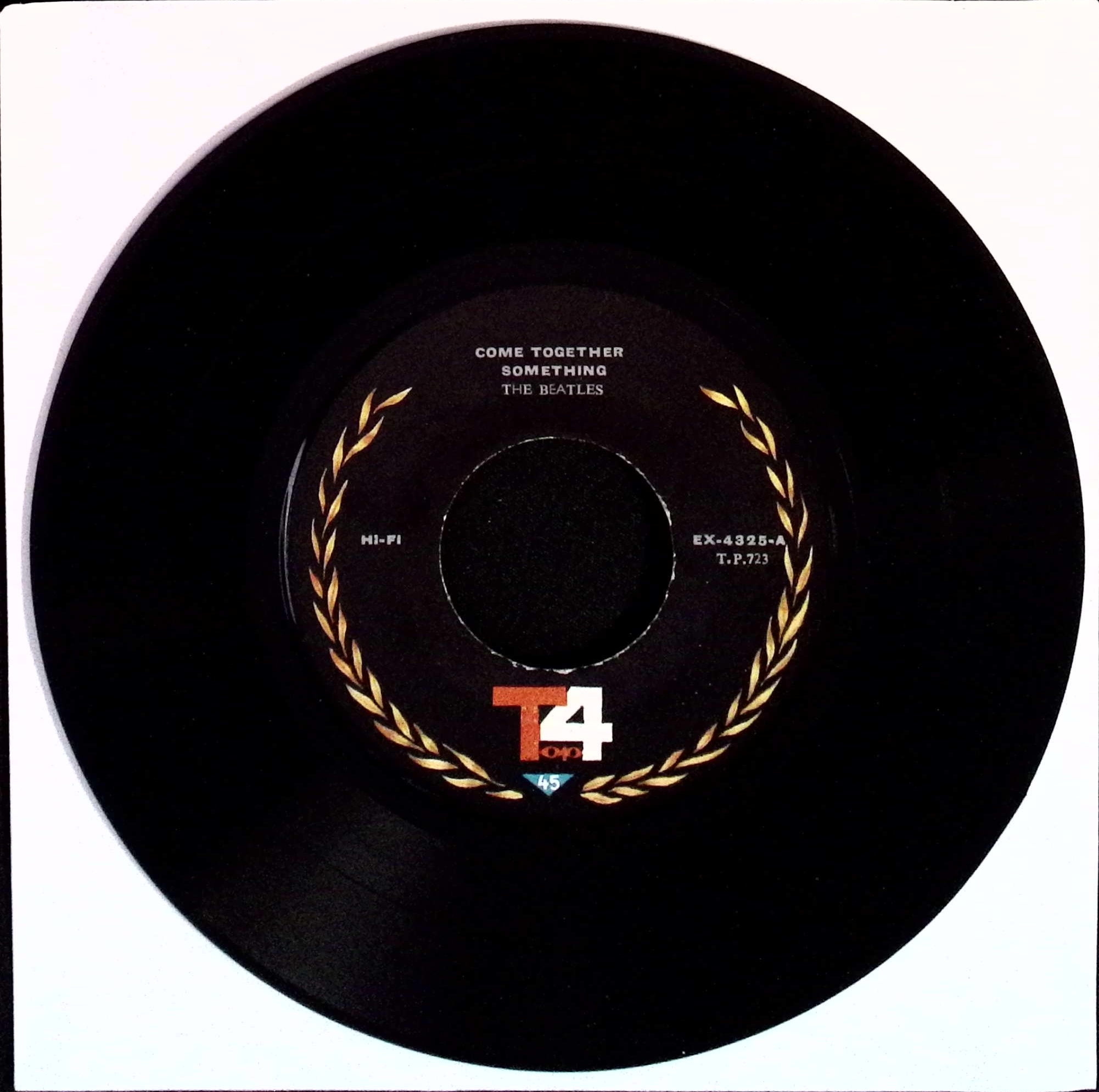 The Beatles - Come Together / Something b/w The Guess Who: Laughing / The Steam: Na Na Hey hey Kiss Him Goodbye (Iran)