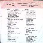 The Beatles - For Your Love / Heart Beat b/w The Beatles We Can Work It Out / Day Tripper (Iran)