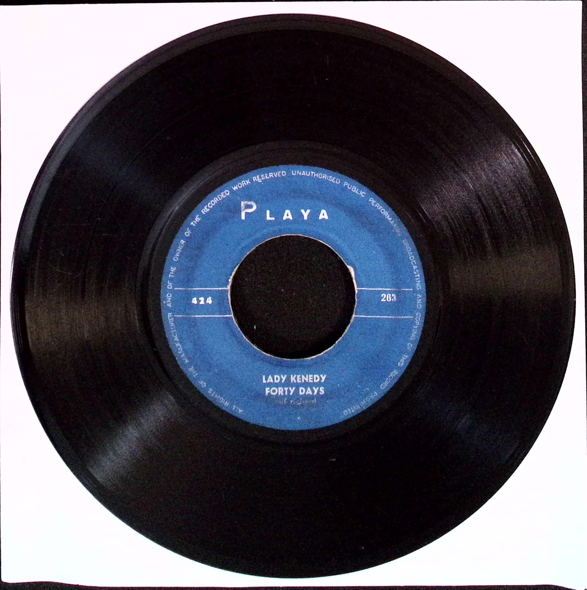 The Beatles - Los Maya: La Playa / Please Mr. Postman b/w Cliff Richard: Lady Kennedy / Forty Days (Iran)