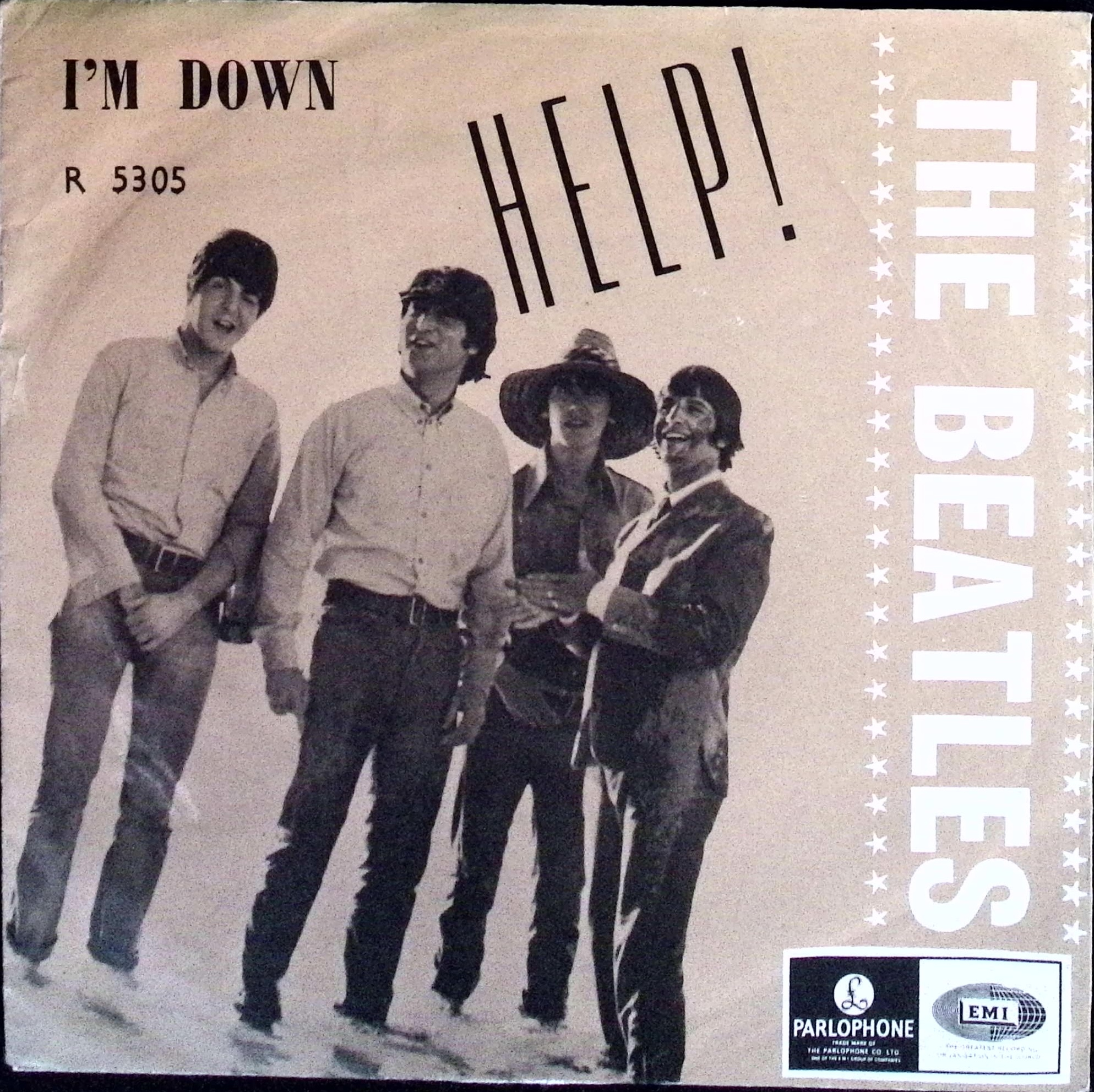 The Beatles - Help! / I'm down (Norway)