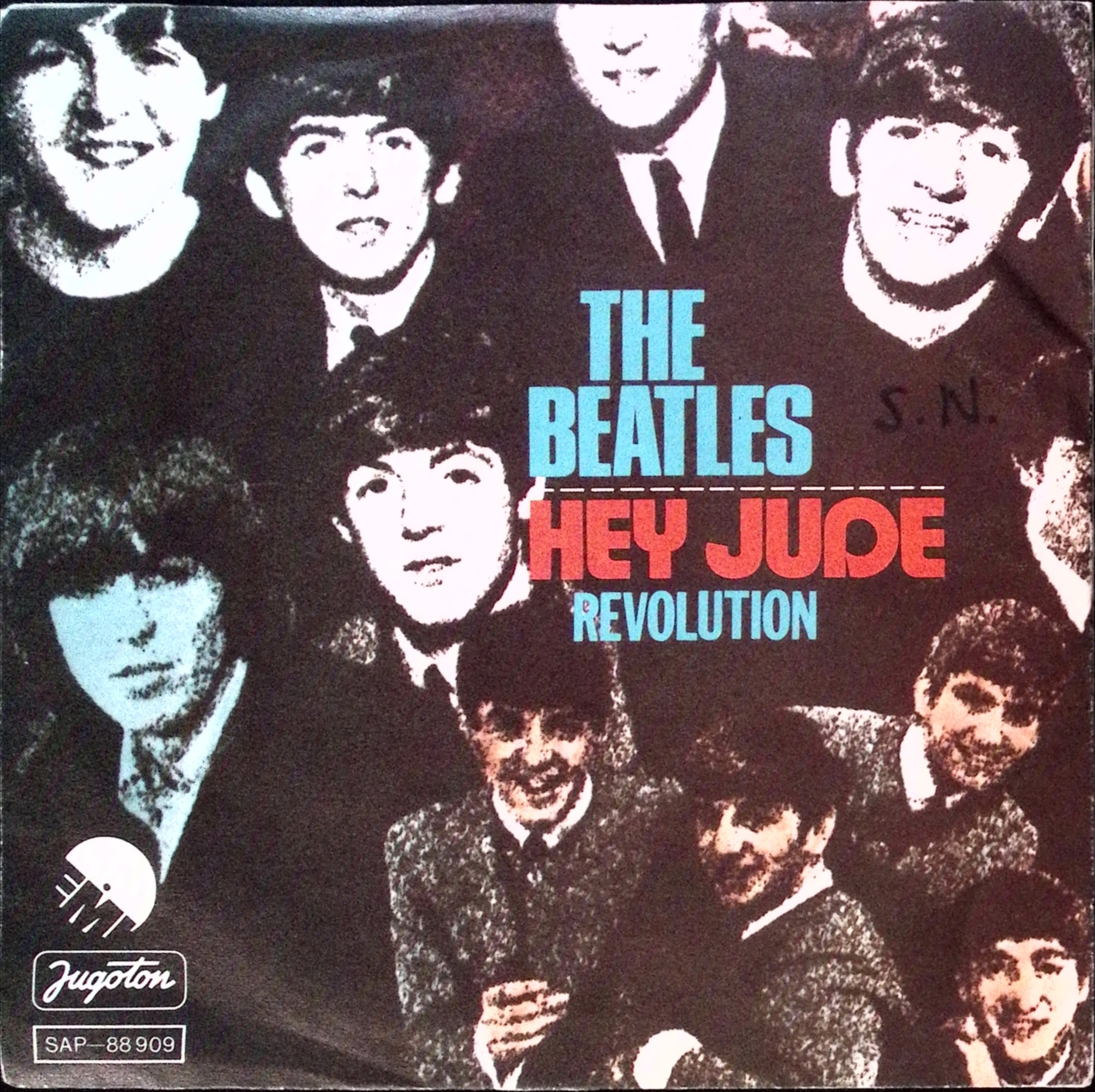 The Beatles - Hey Jude / Revolution (Yugoslavia)