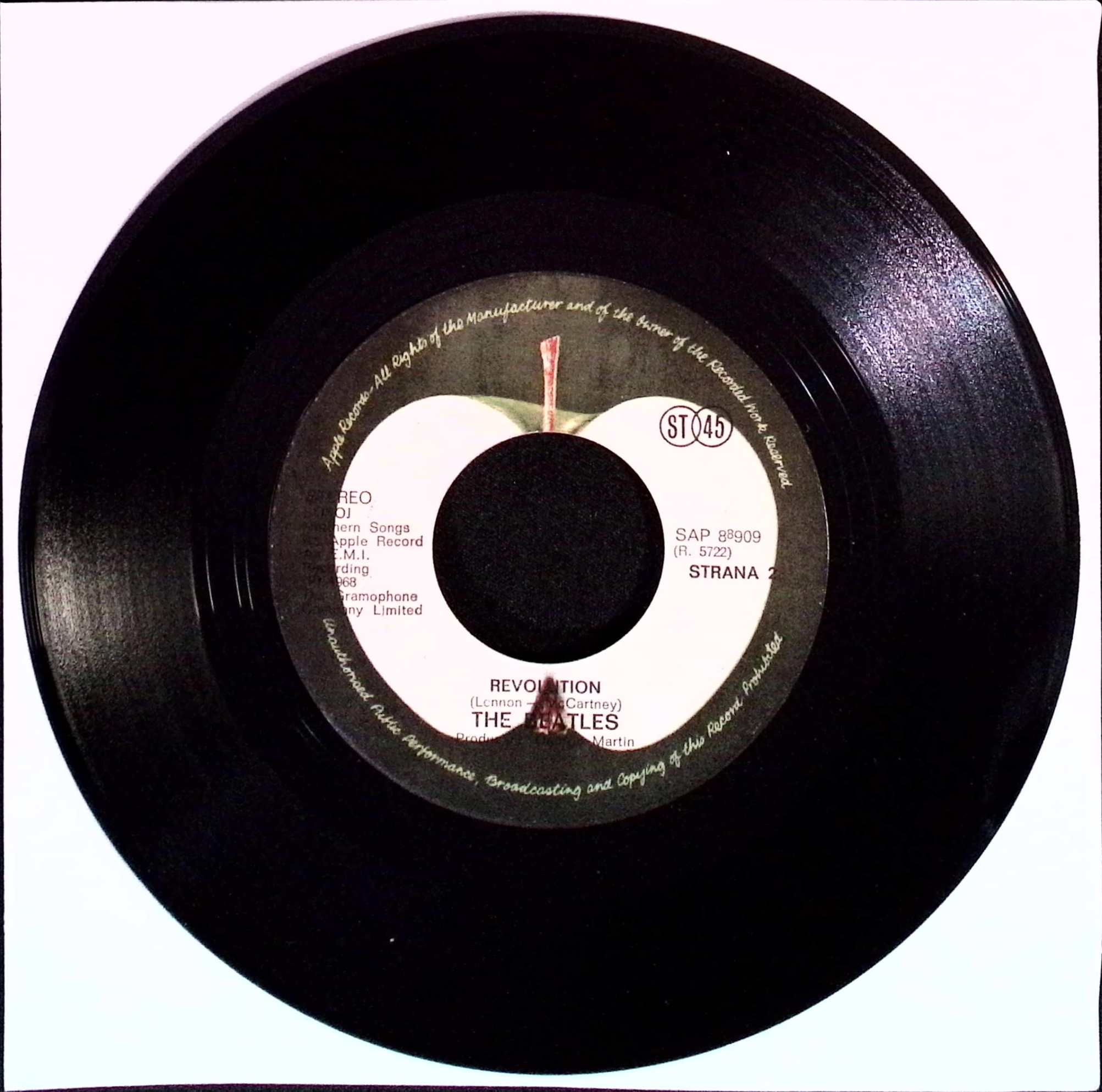 The Beatles - Hey Jude / Revolution (Yugoslavia)