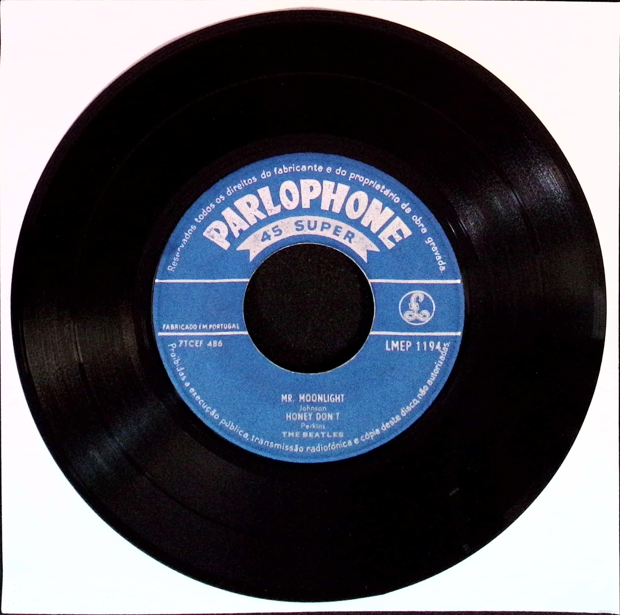 The Beatles - Mr.Moonlight (Portugal)