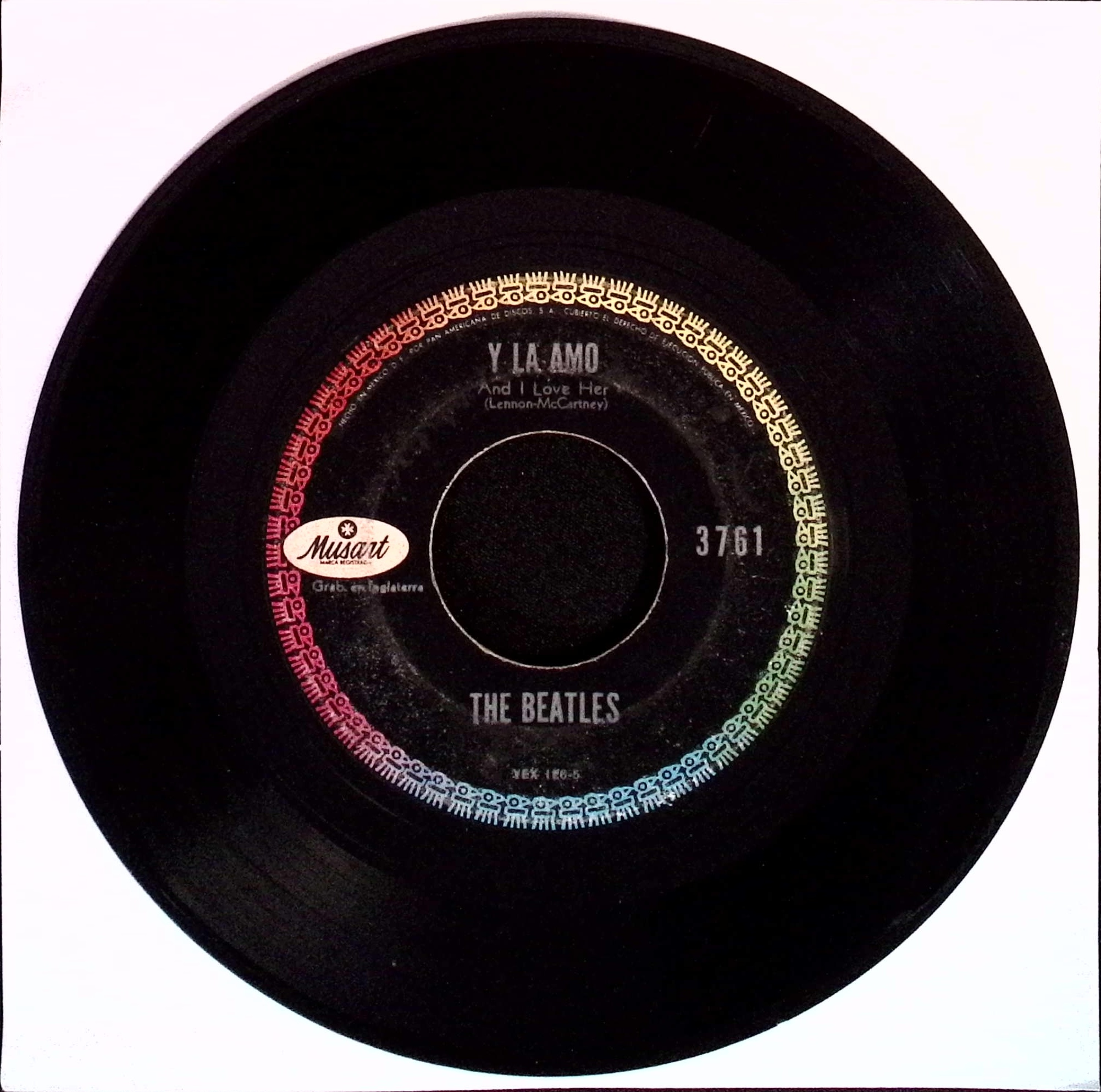 The Beatles - And I Love Her / Tell Me Why (Mexico)