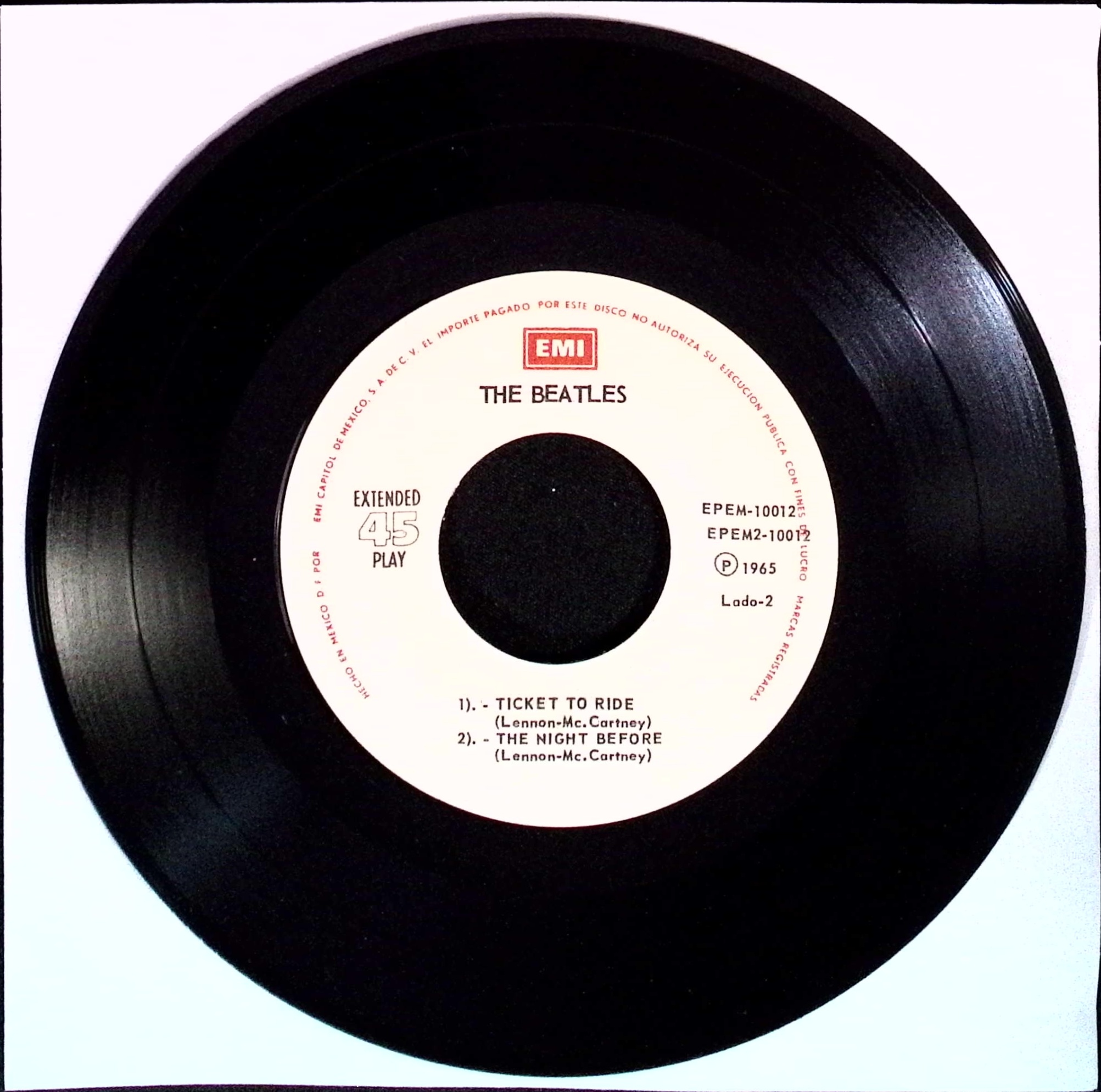 The Beatles - Help! (Mexico)