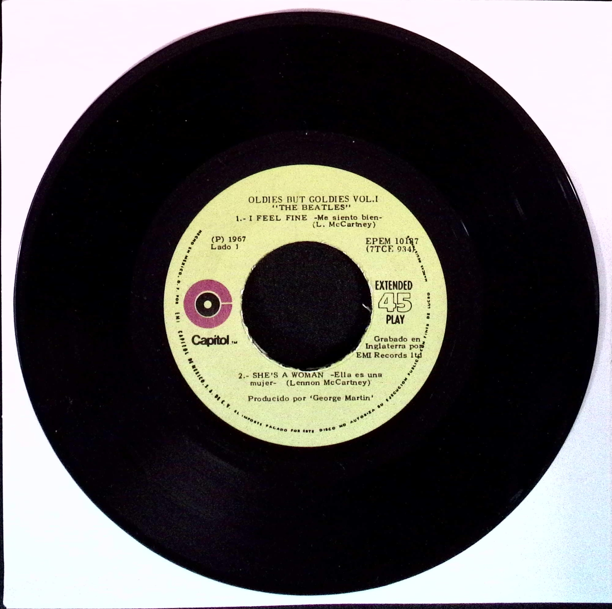 The Beatles - A Collection Of Beatles Oldies Vol.1 (Mexico)