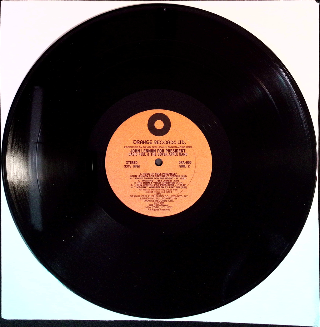 David Peel & The Super Apple Band - John Lennon For President (USA)