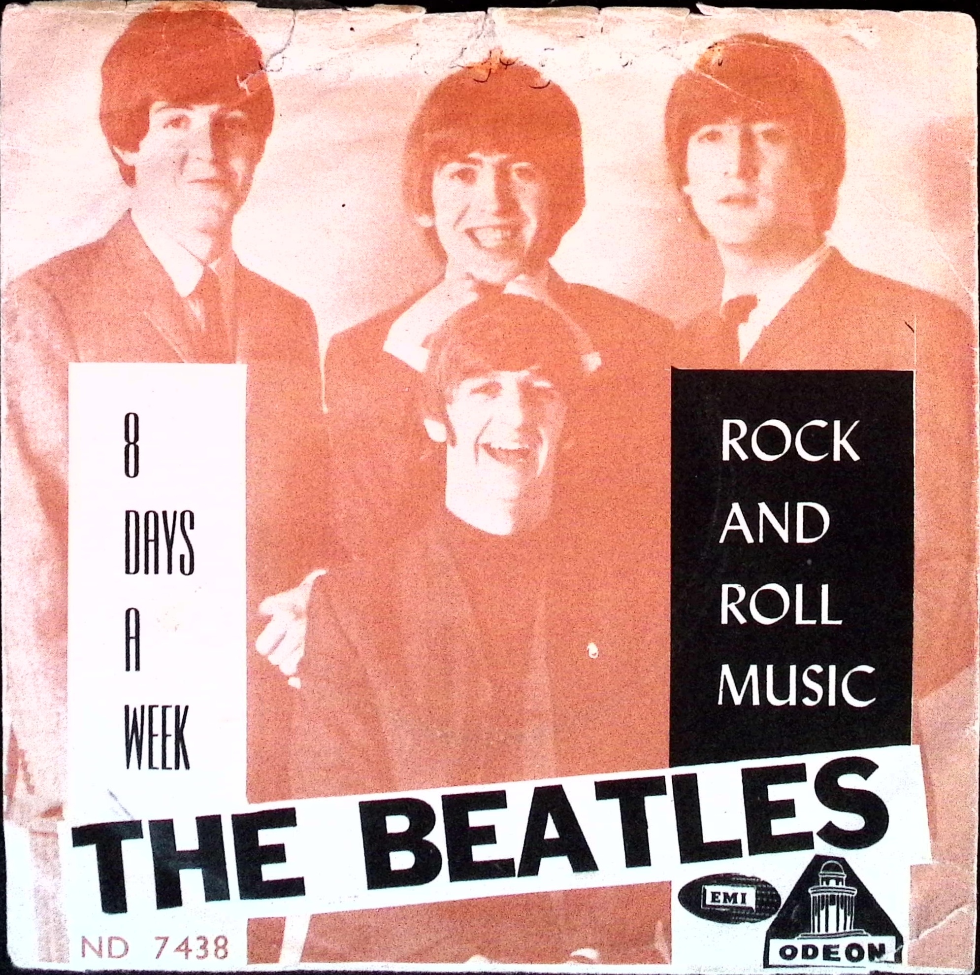 The Beatles - Eight Days A Week / Rock And Roll Music (Norway)