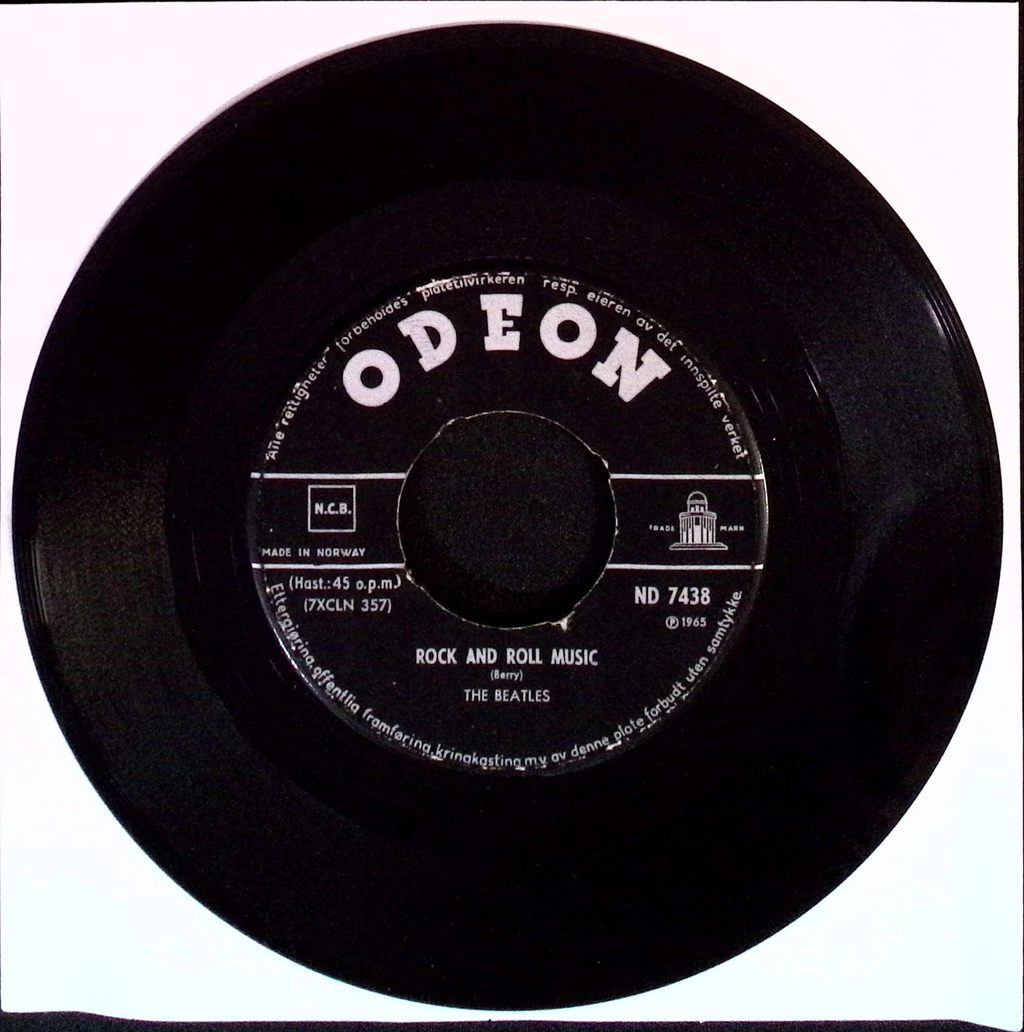 The Beatles - Eight Days A Week / Rock And Roll Music (Norway)