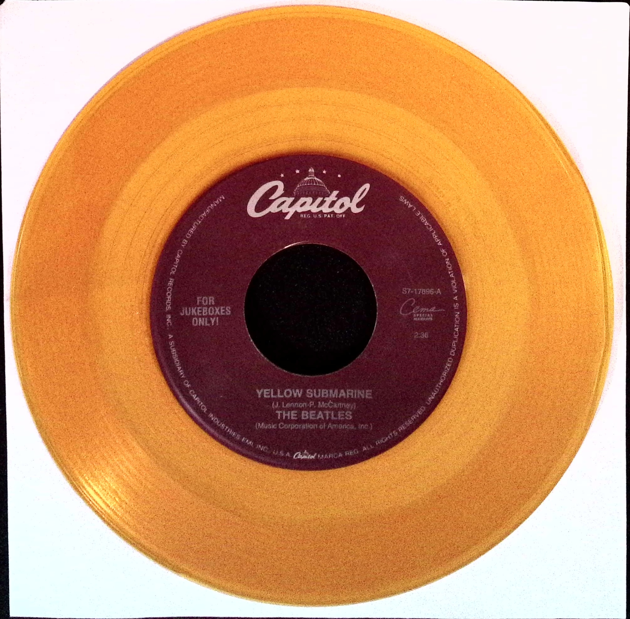 The Beatles - Yellow Submarine / Eleanor Rigby (USA)