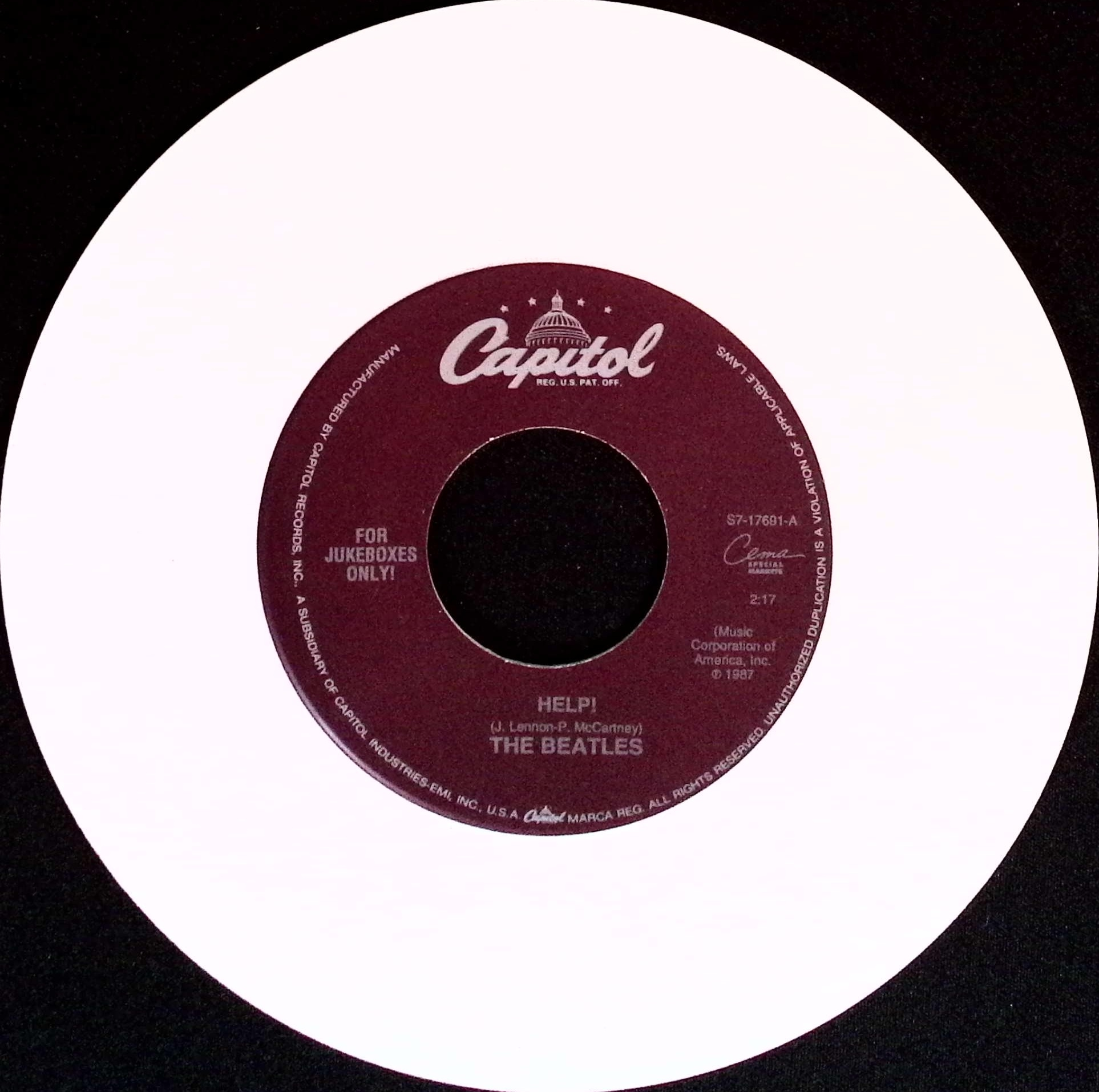 The Beatles - Help! / I'm down (USA)