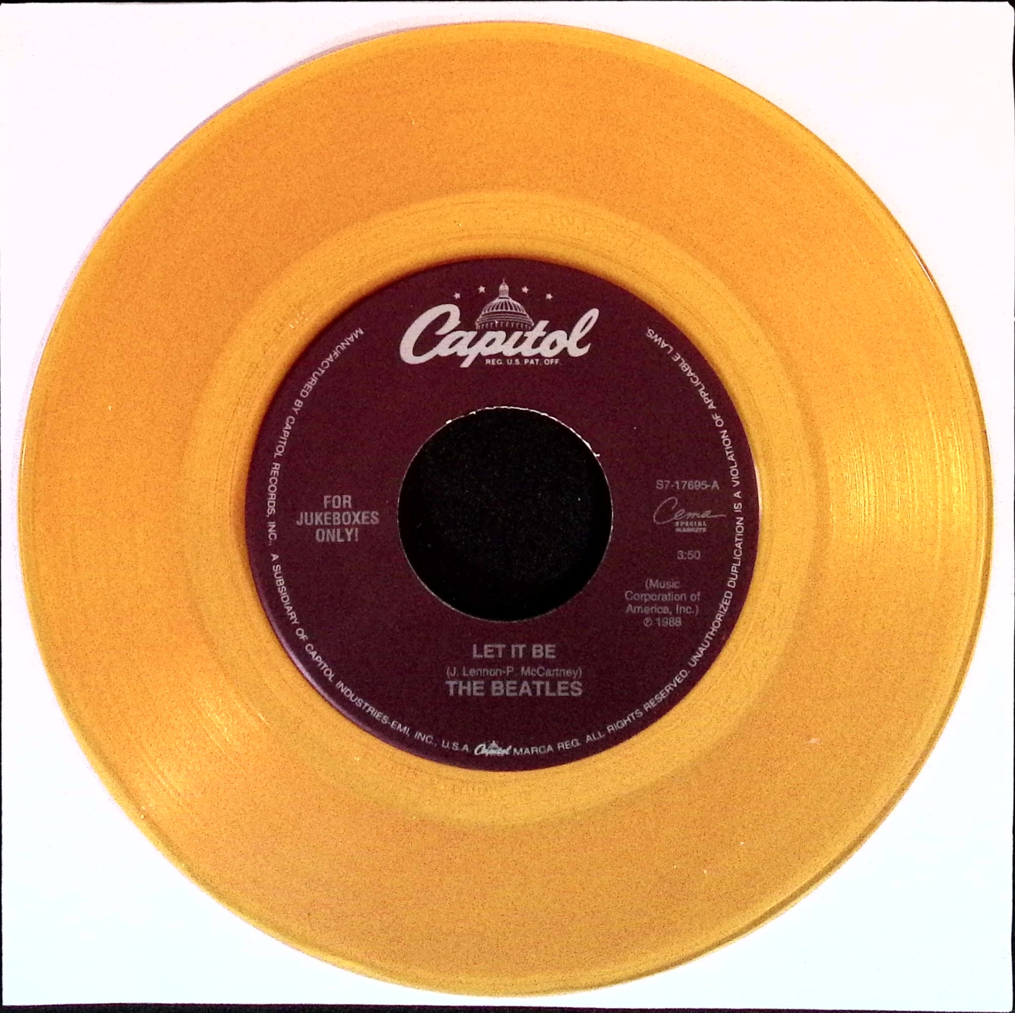 The Beatles - Let It Be / You Know My Name (USA)