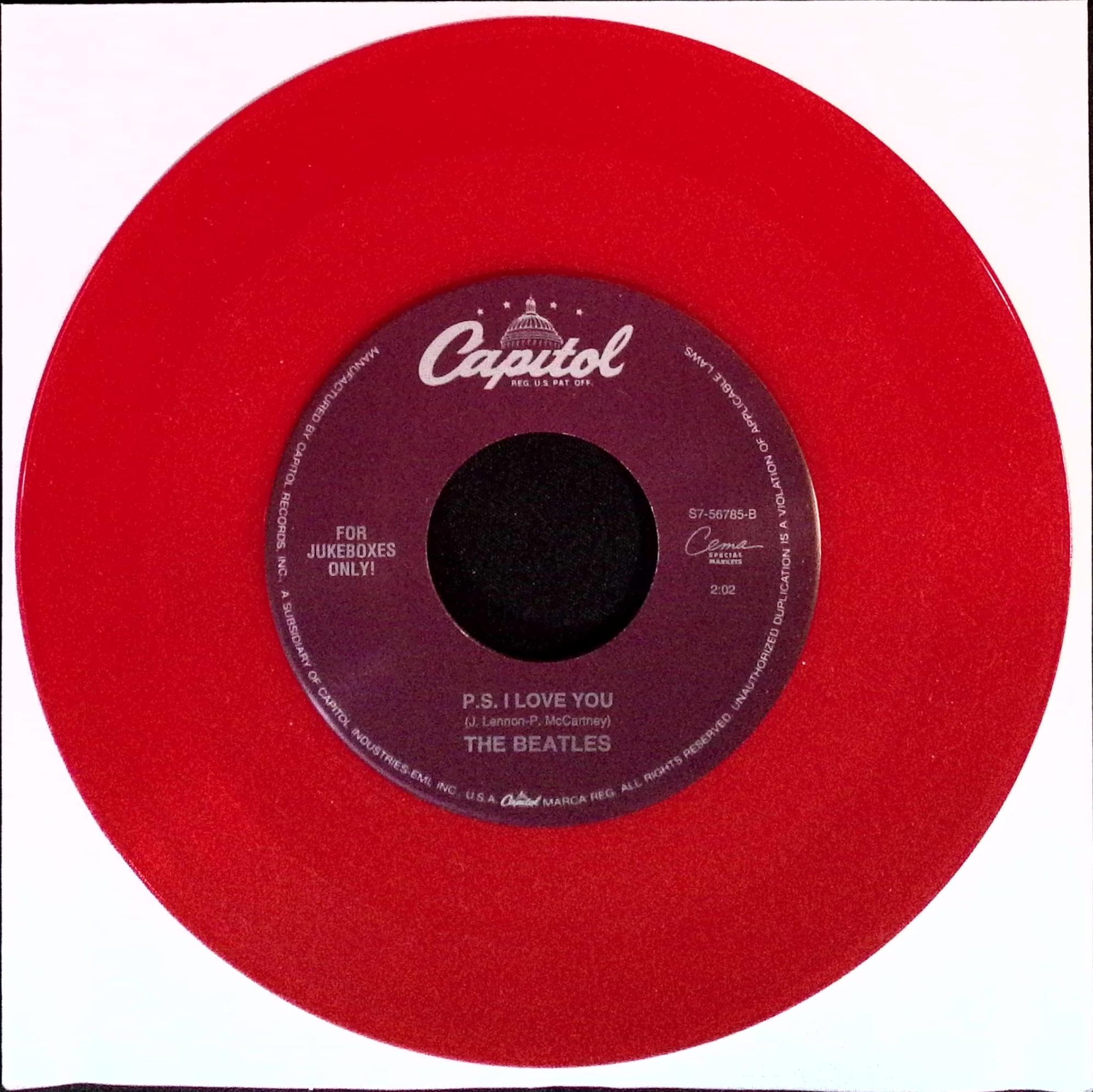 The Beatles - Love Me Do / P.S I Love You (USA)