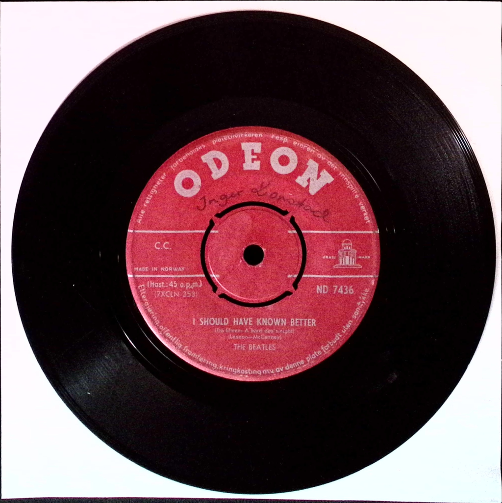 The Beatles - I Should Have Known Better / And I Lover Her (Norway)