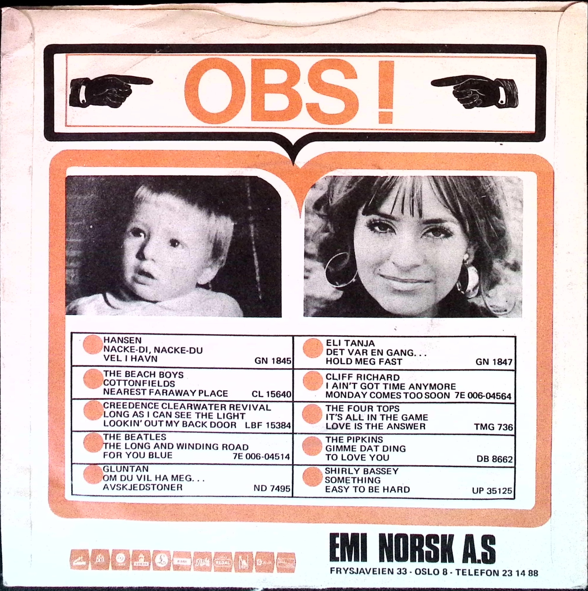 George Harrison - My Sweet Lord / Isn't It Pity (Norway)