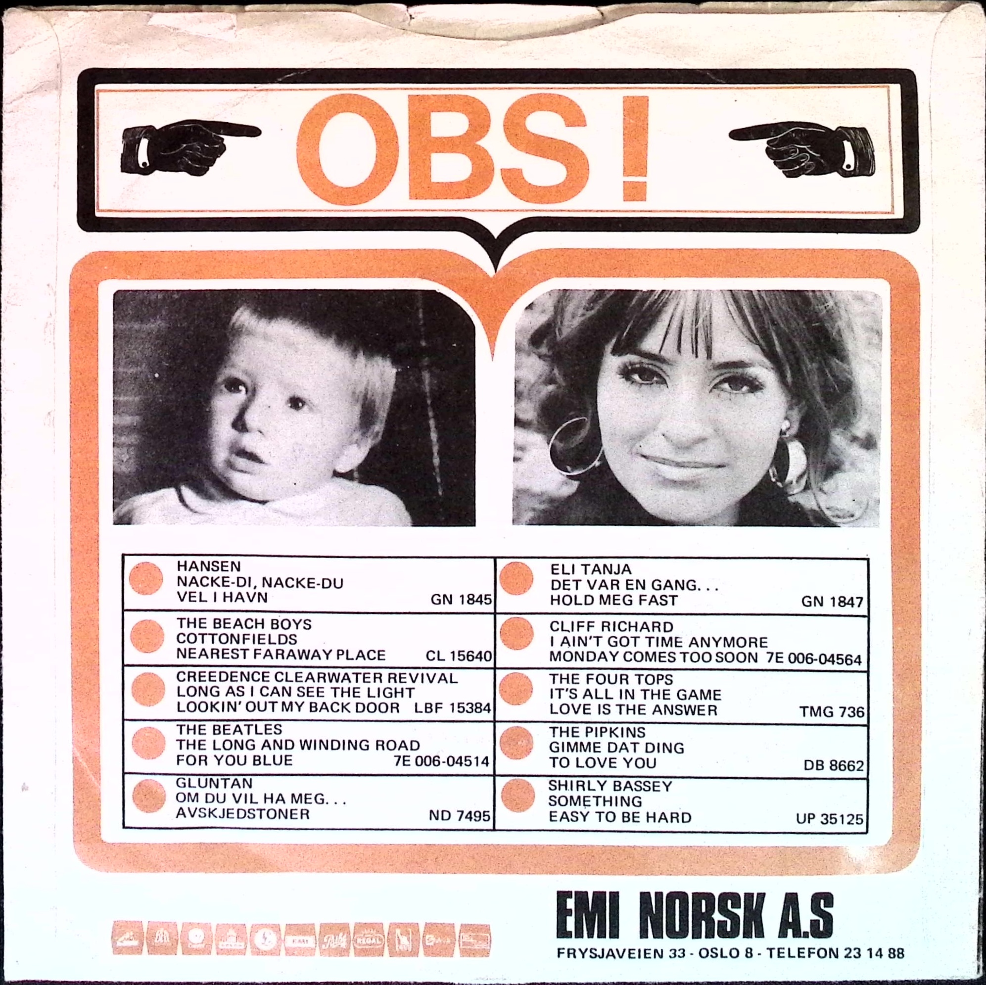 George Harrison - My Sweet Lord / Isn't It Pity (Norway)