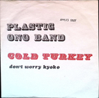 John Lennon (Plastic Ono Band) - Cold Turkey / Don't Worry Kyoko (Norway)