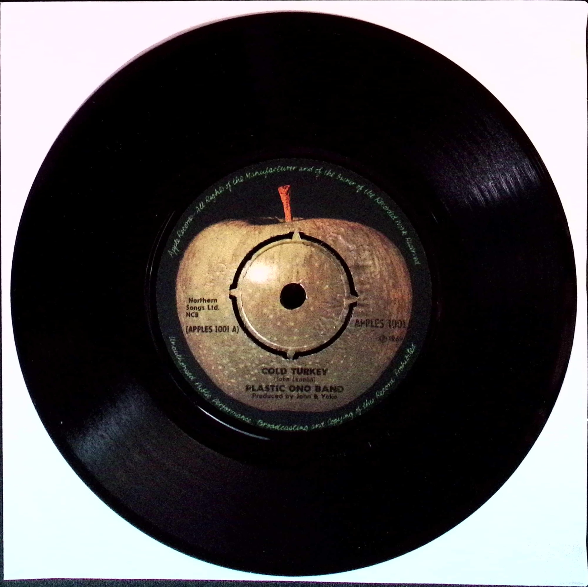 John Lennon (Plastic Ono Band) - Cold Turkey / Don't Worry Kyoko (Norway)