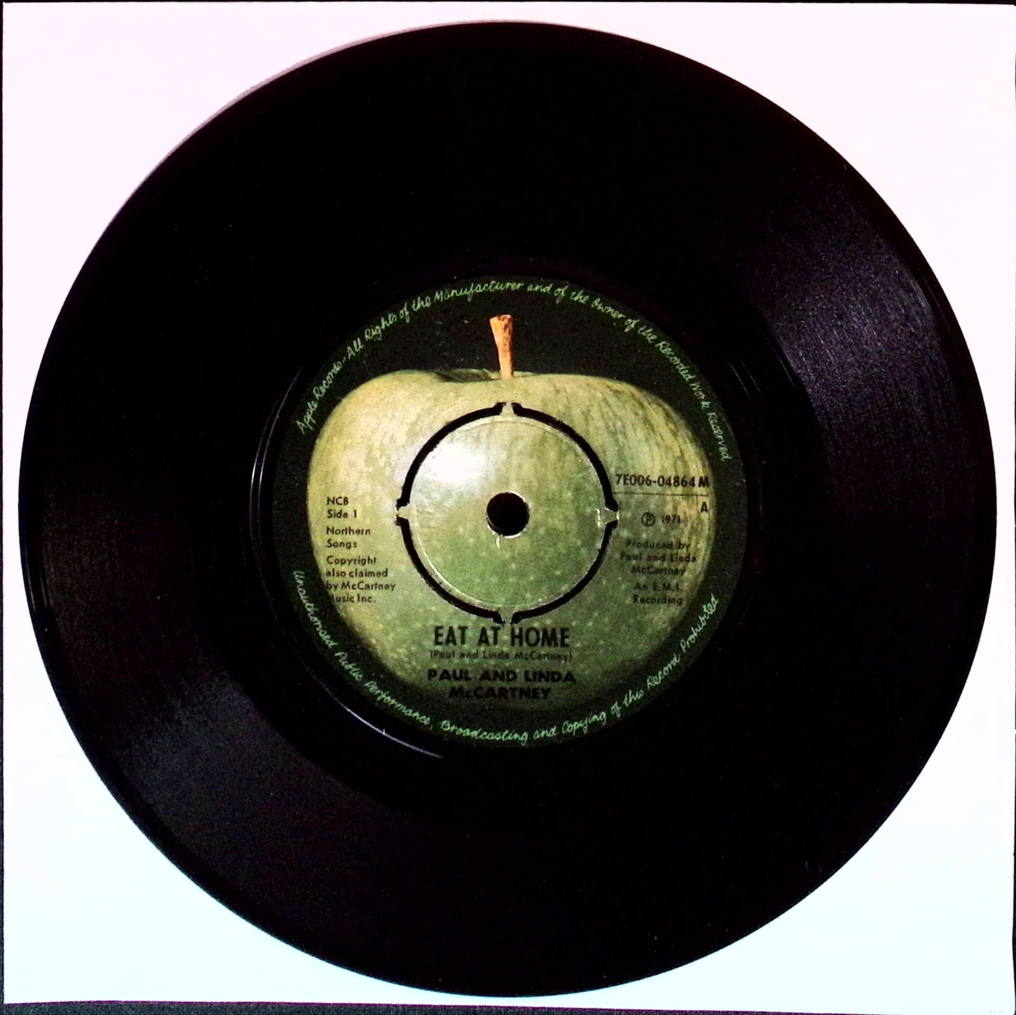 Paul Mccartney - Eat At Home / Smile Away (Norway)