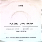 John Lennon - Give Peace A Chance / Remember Love (Portugal)