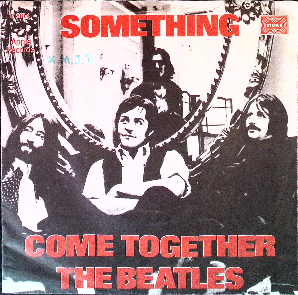 The Beatles - Something / Come Together (Denmark)