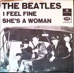 The Beatles - I Feel Fine / She's A Woman (Denmark)