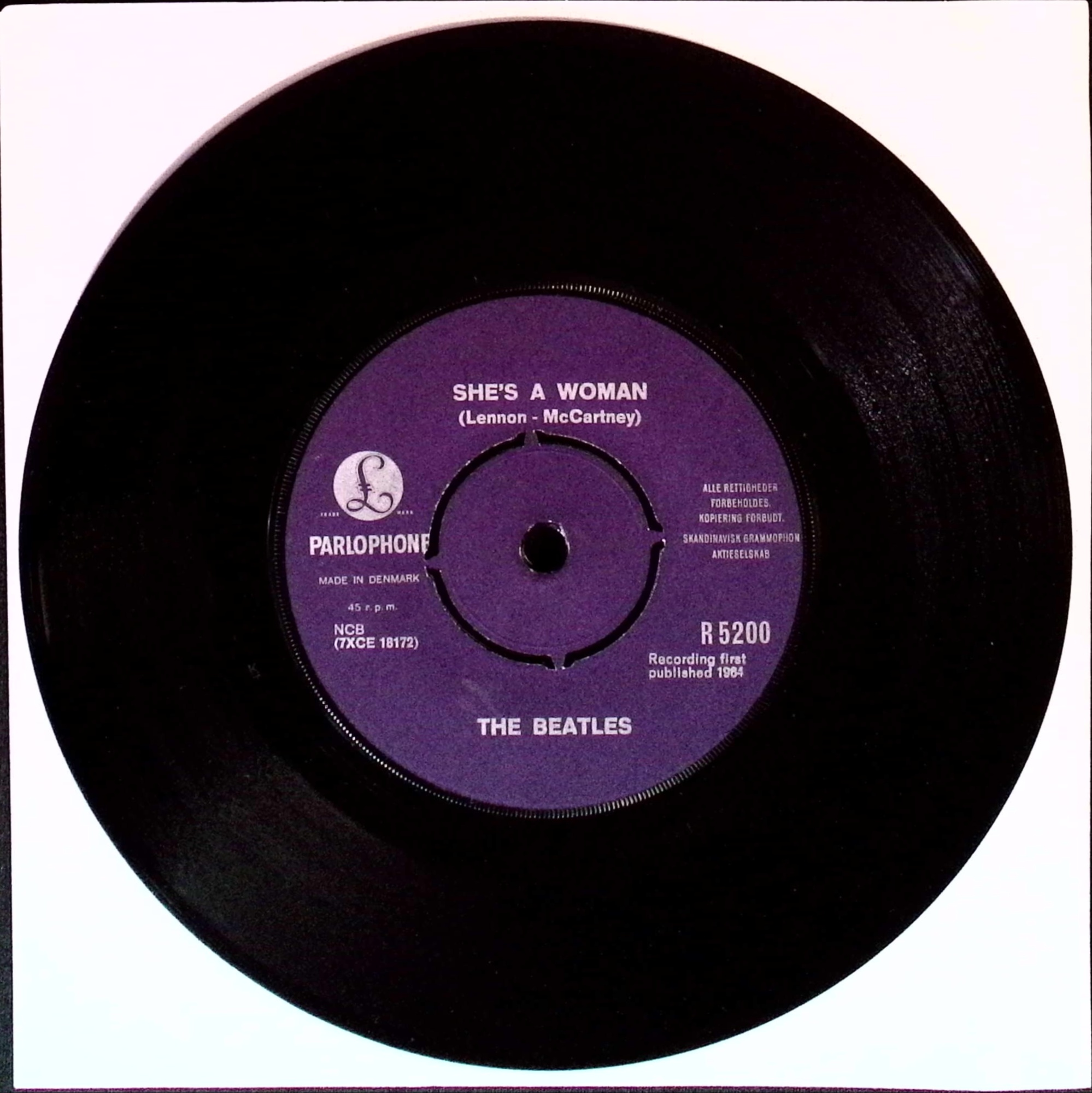 The Beatles - I Feel Fine / She's A Woman (Denmark)