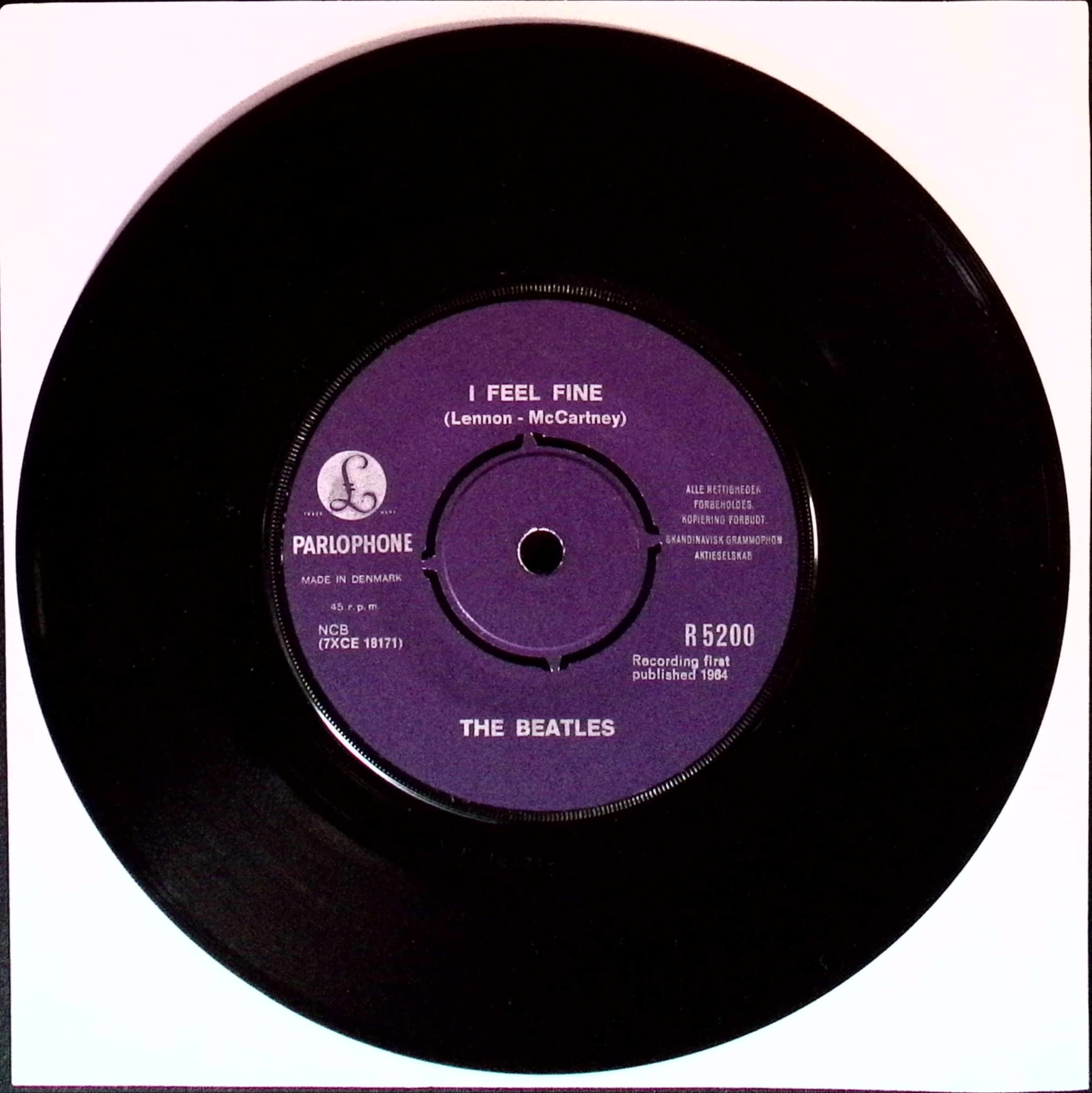 The Beatles - I Feel Fine / She's A Woman (Denmark)