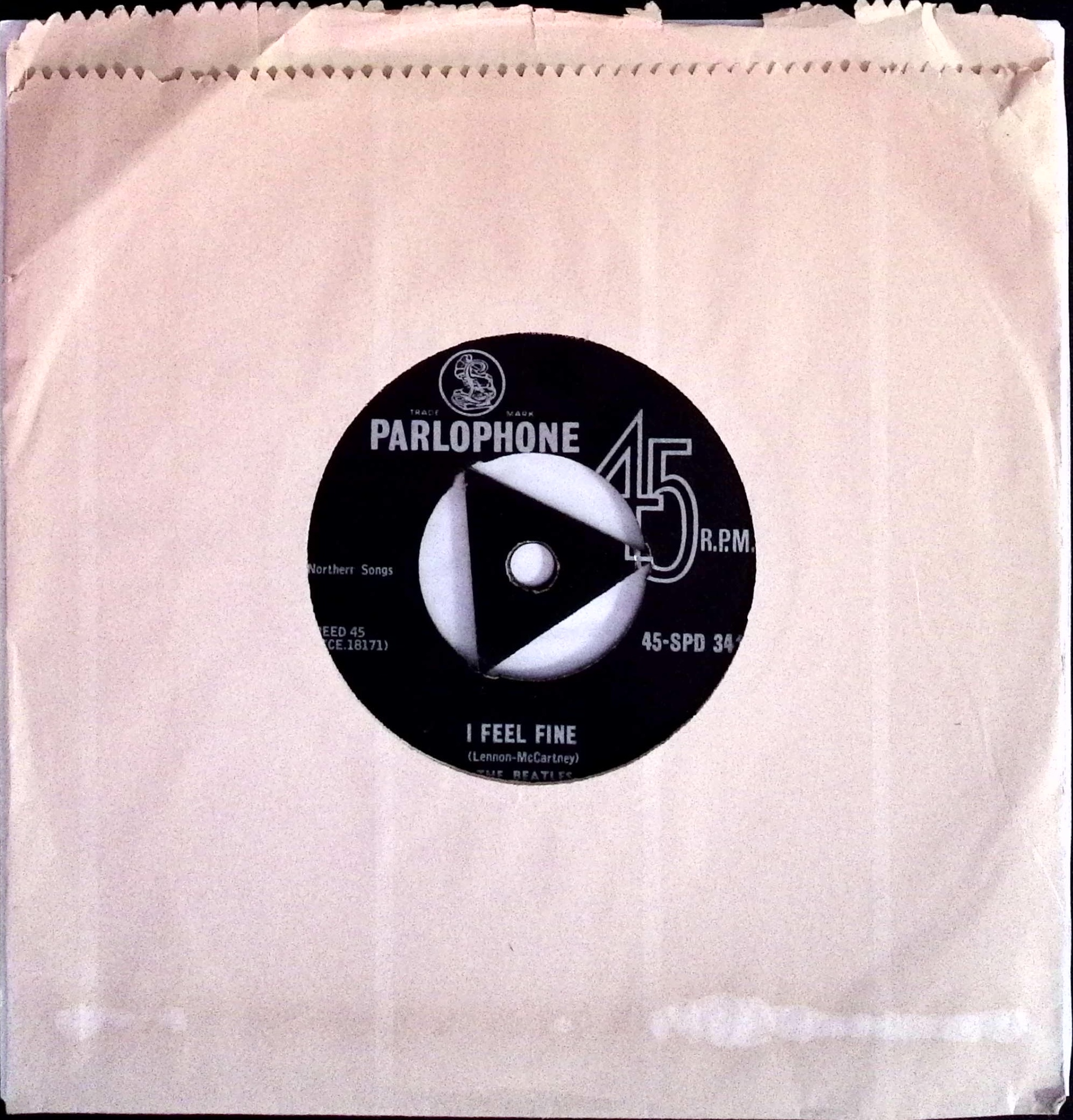 The Beatles - I Feel Fine / She's A Woman (South Rhodesia)