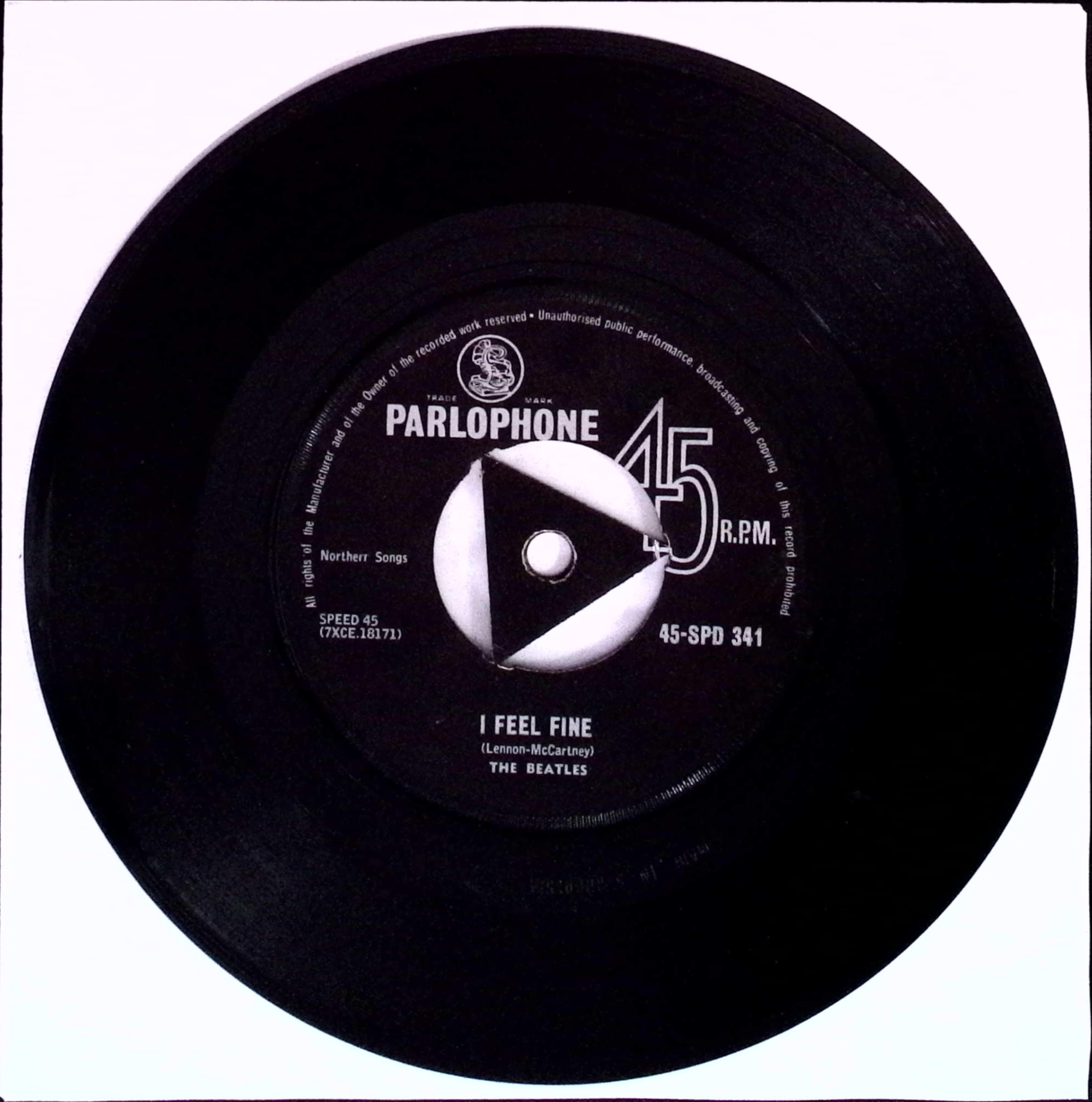 The Beatles - I Feel Fine / She's A Woman (South Rhodesia)