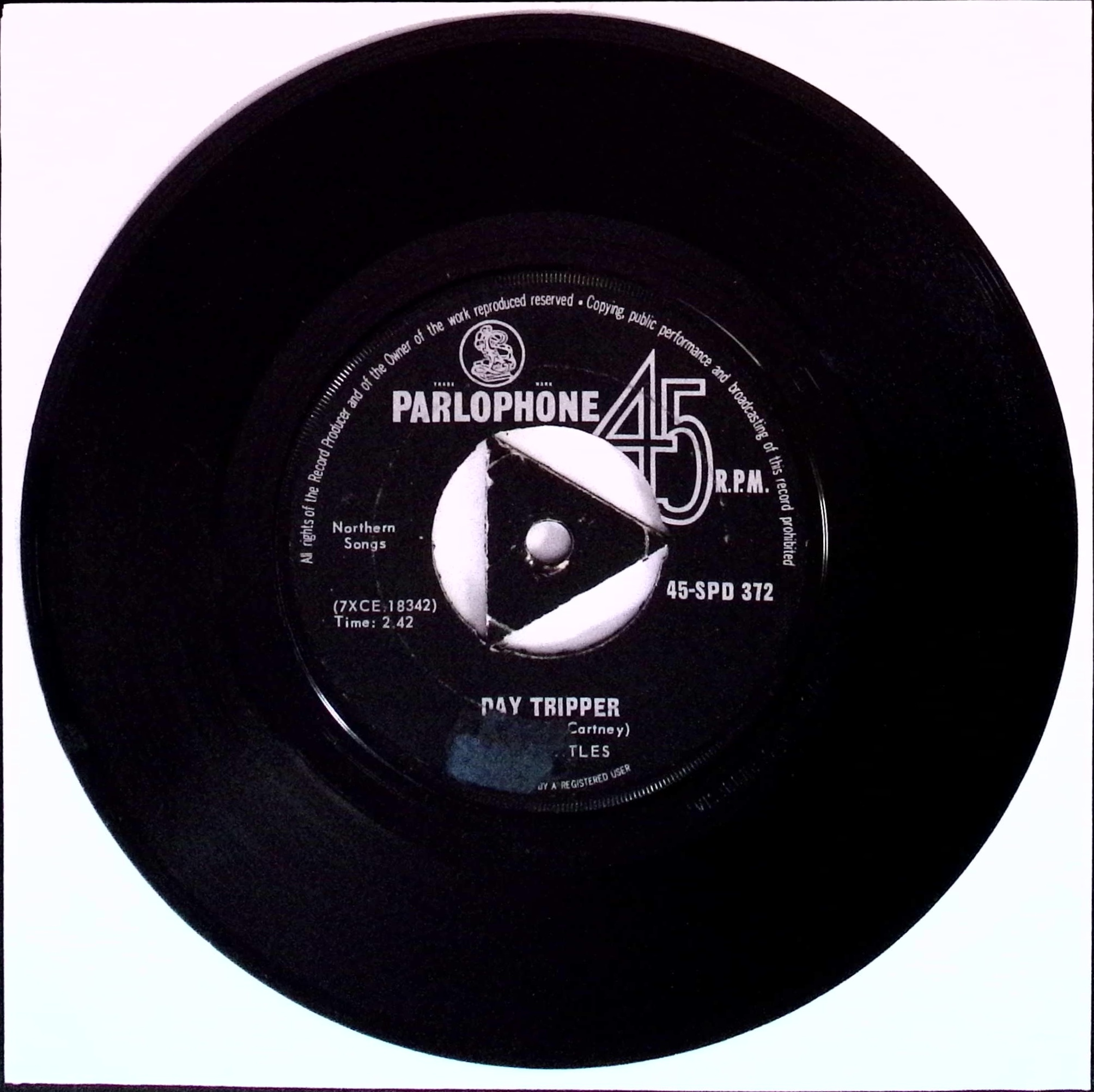 The Beatles - We Can Work It Out / Day Tripper (South Rhodesia)