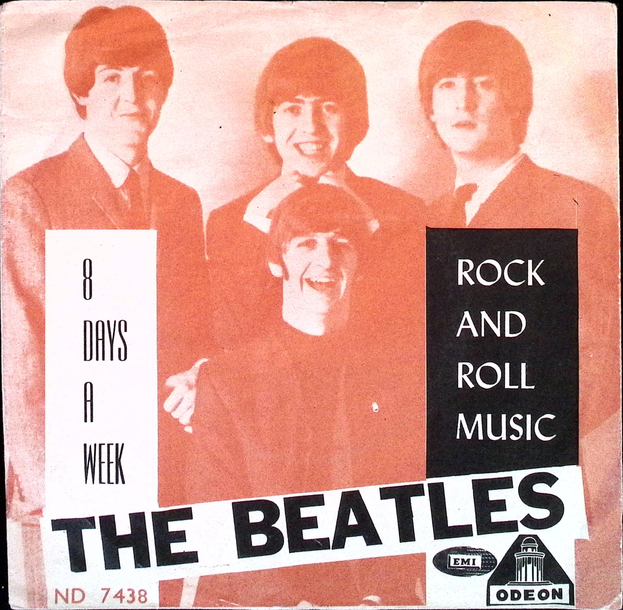 The Beatles - Rock And Roll Music / Eight Days A Week (Norway)