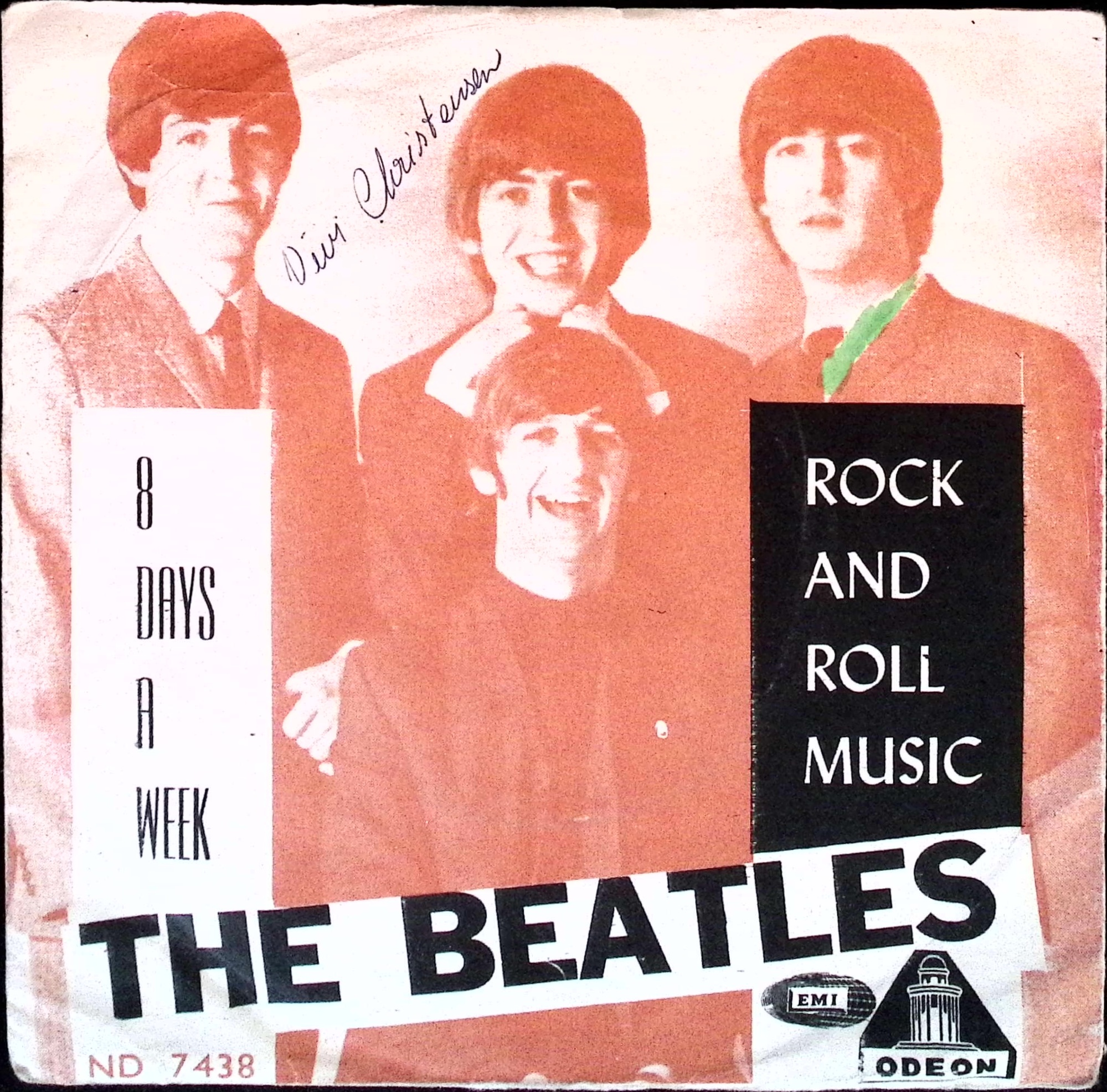 The Beatles - Rock And Roll Music / Eight Days A Week (Norway)