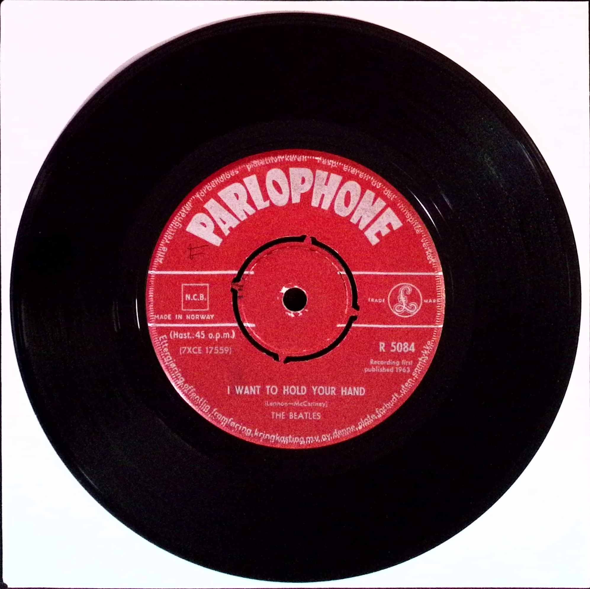 The Beatles  - I Want to Hold Your Hand / This Boy (Norway)