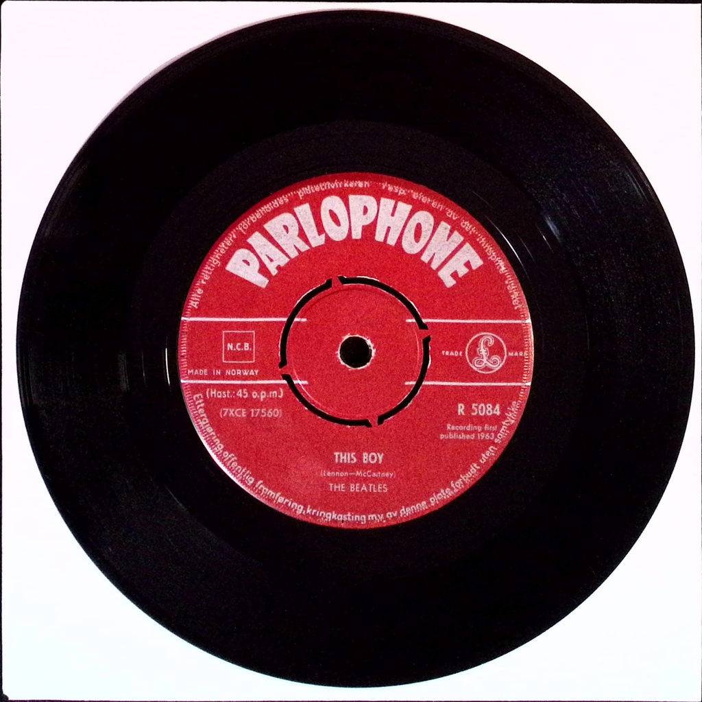 The Beatles  - I Want to Hold Your Hand / This Boy (Norway)