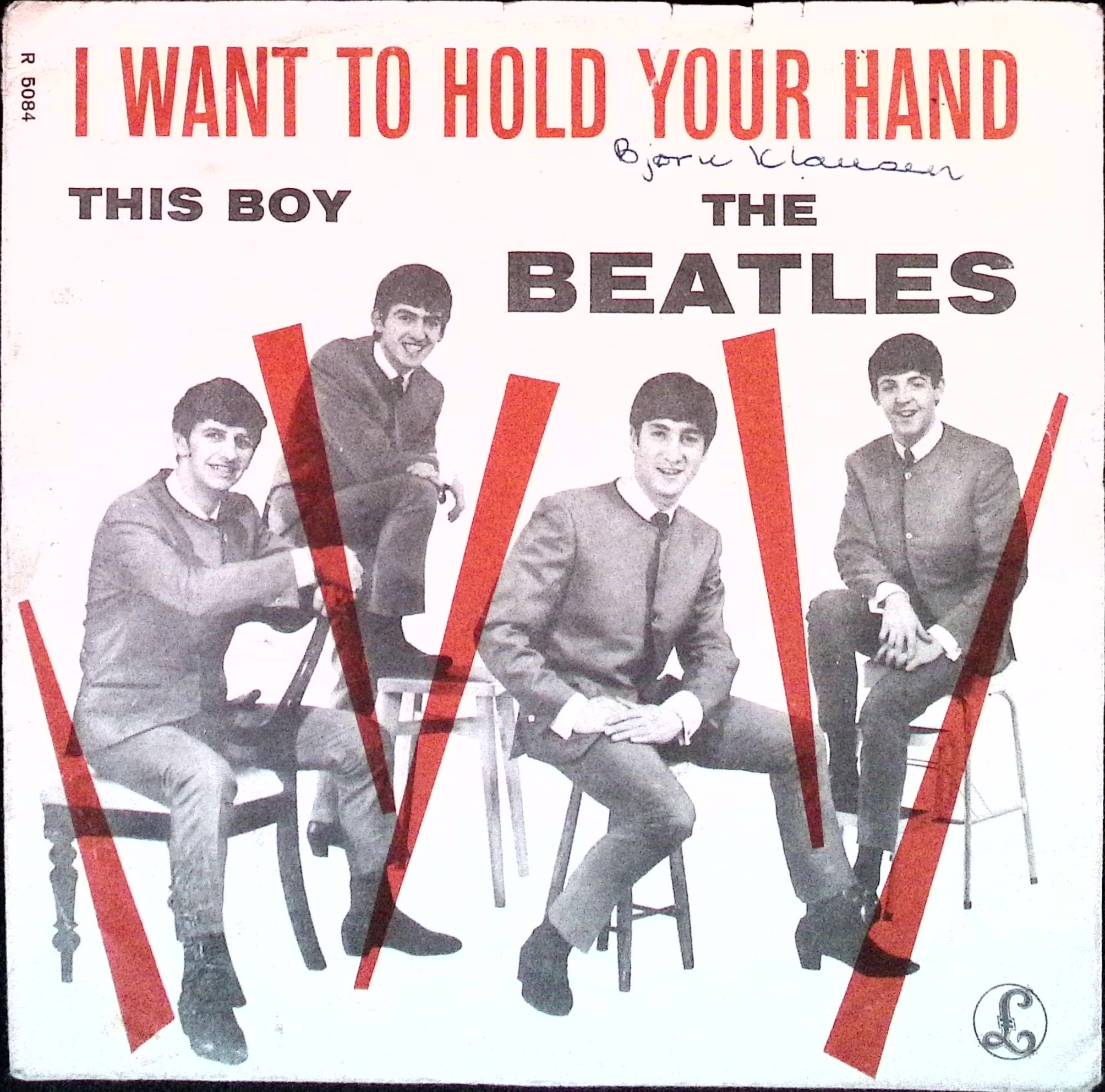 The Beatles  - I Want To Hold Your Hand / This Boy (Norway)