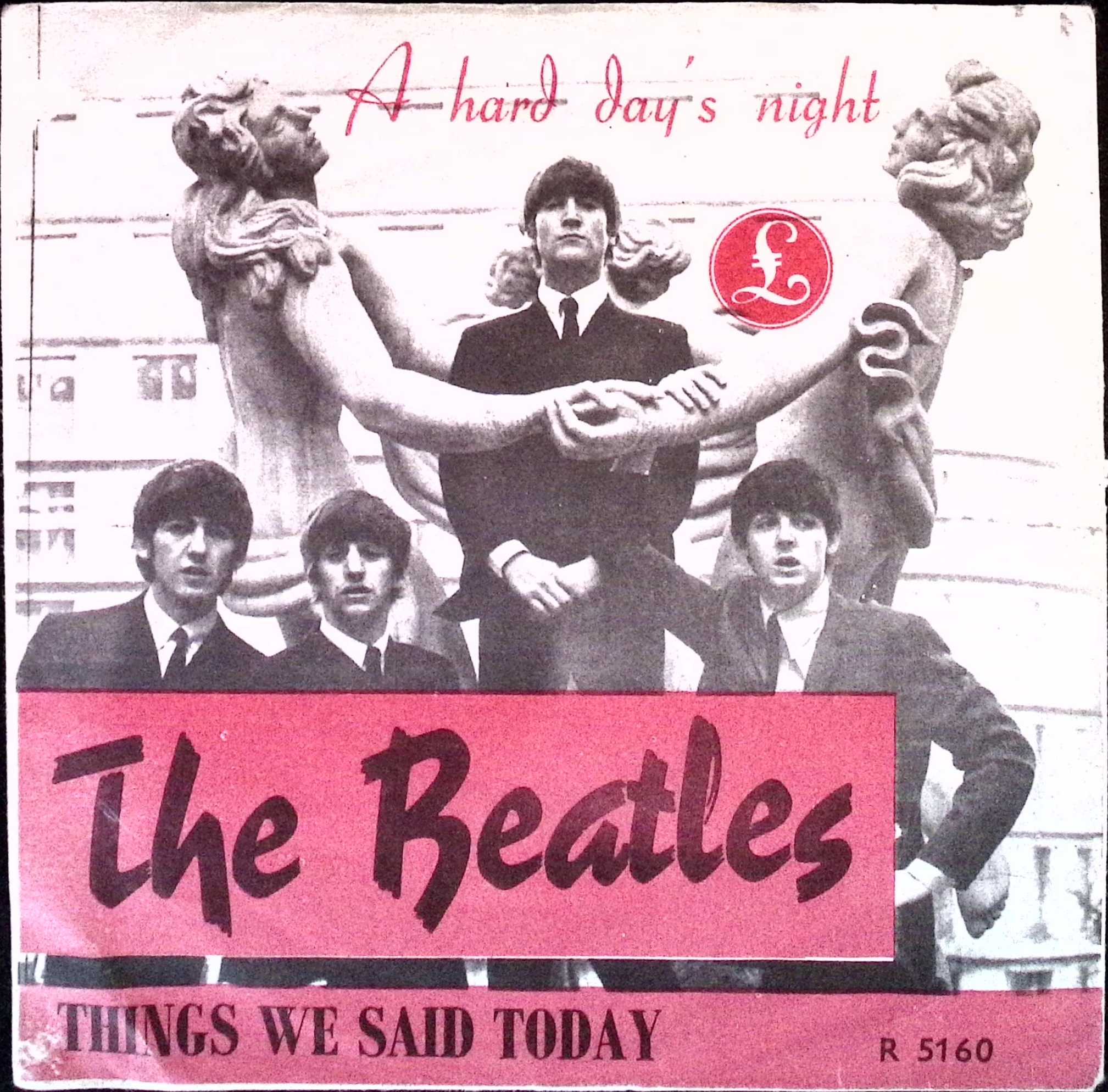 The Beatles - A Hard Day's Night / Things We Said Today (Norway)