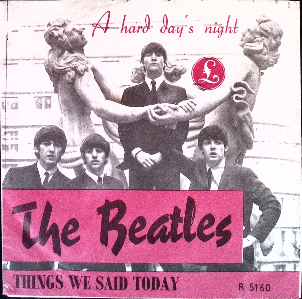 The Beatles - A Hard Day's Night / Things We Said Today (Norway)
