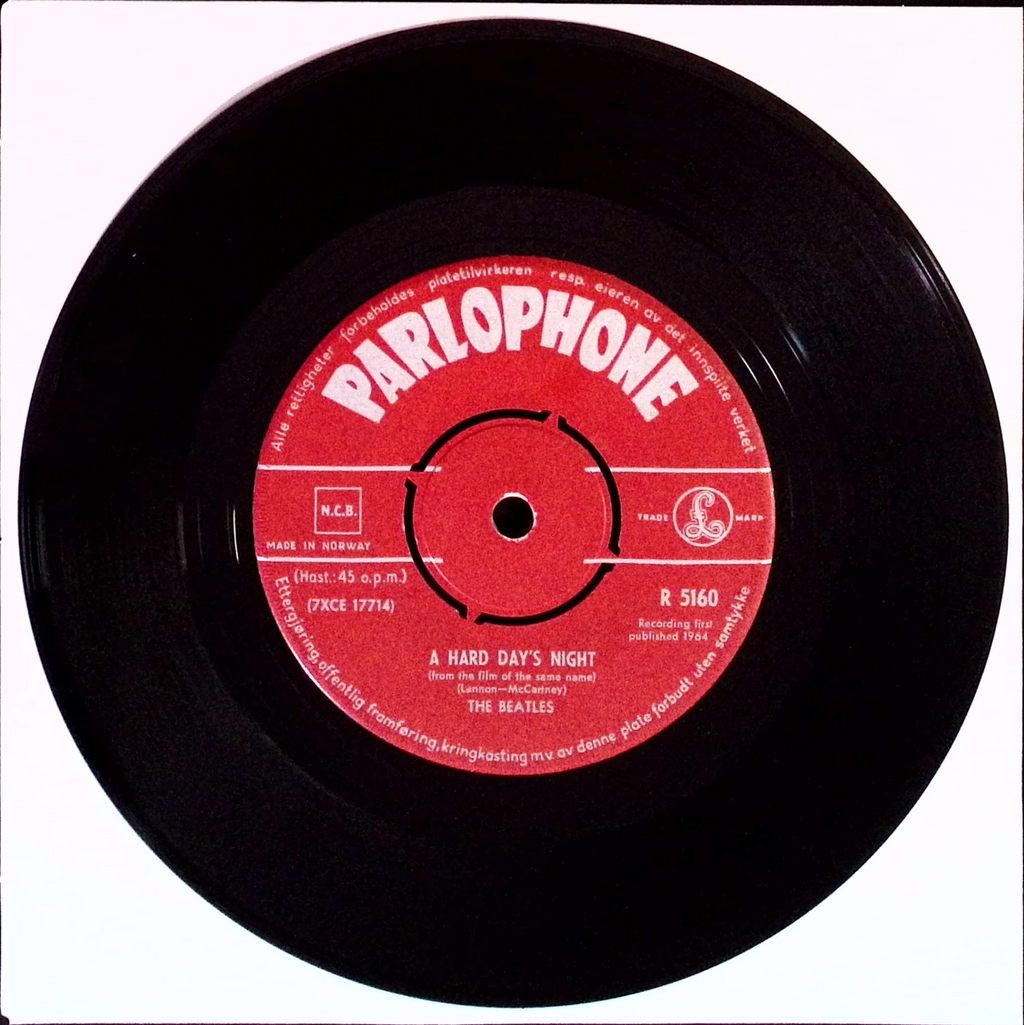 The Beatles - A Hard Day's Night / Things We Said Today (Norway)