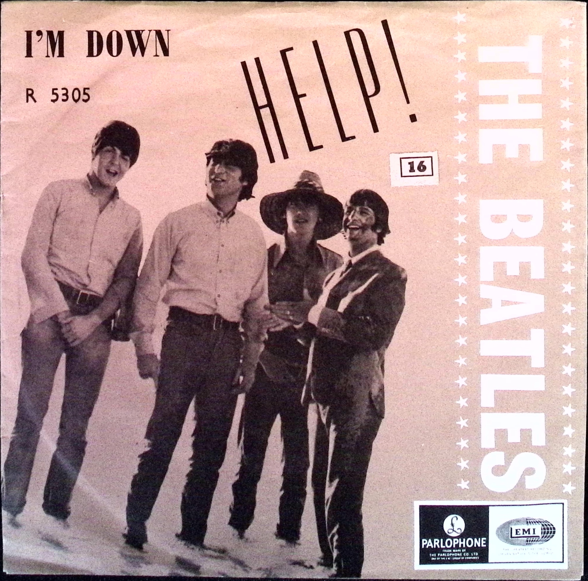 The Beatles - Help! / I'm down (Norway)
