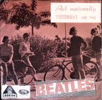 The Beatles - Act Naturally / Yesterday (Norway)
