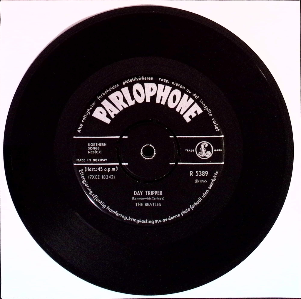 The Beatles - We Can Work It Out / Day Tripper (Norway)