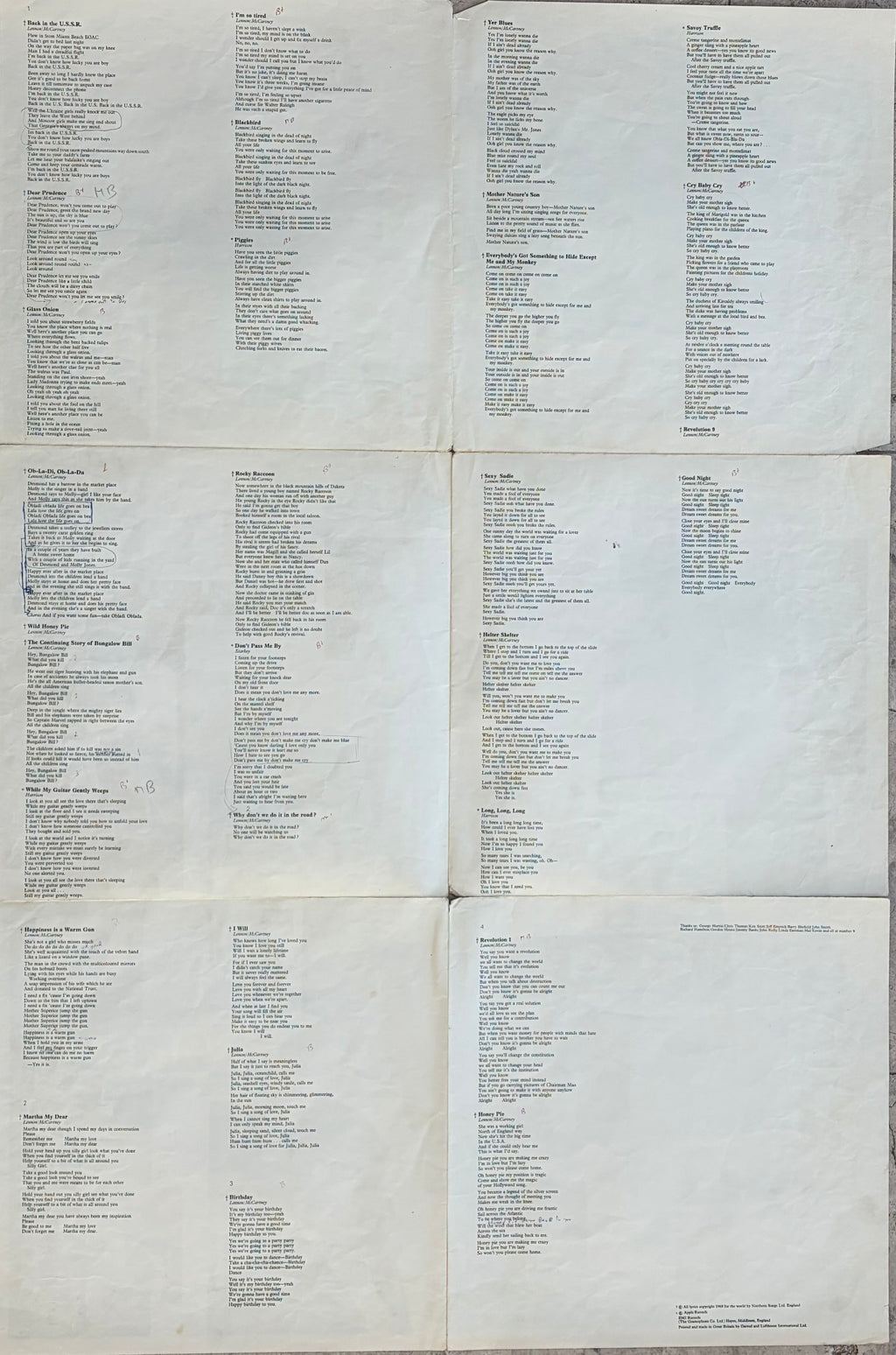 The Beatles - White Album (UK)