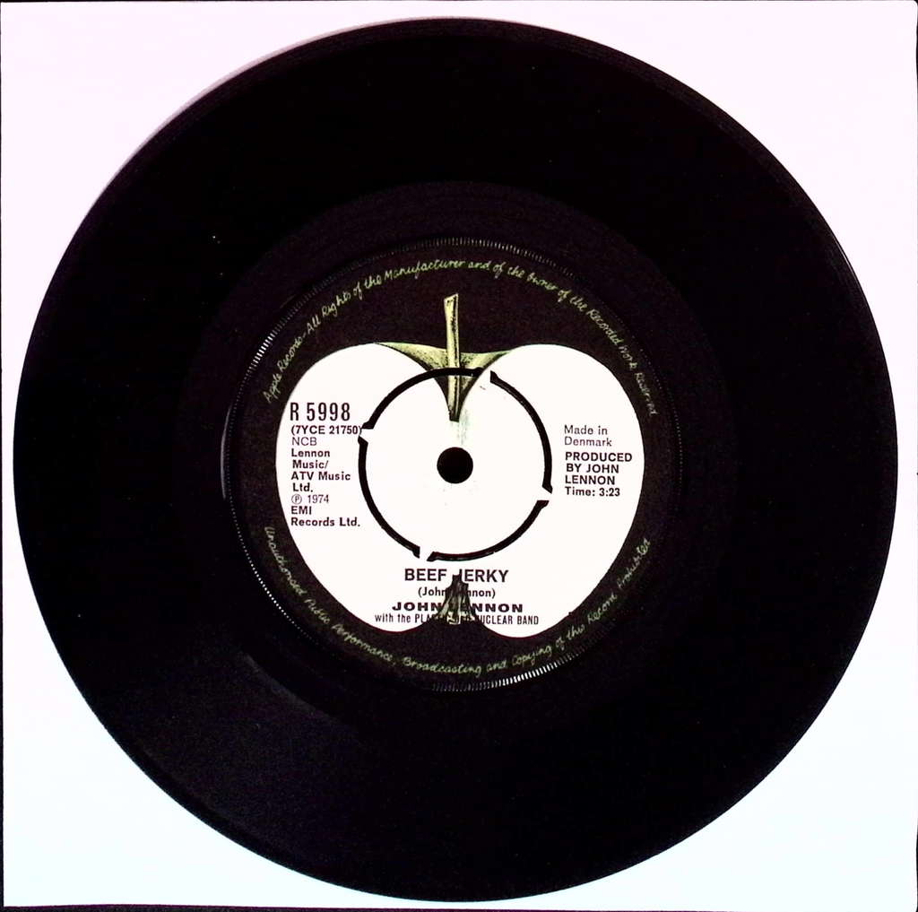 John Lennon - Whatever Gets You Thru The Night / Beef Jerky (Denmark)