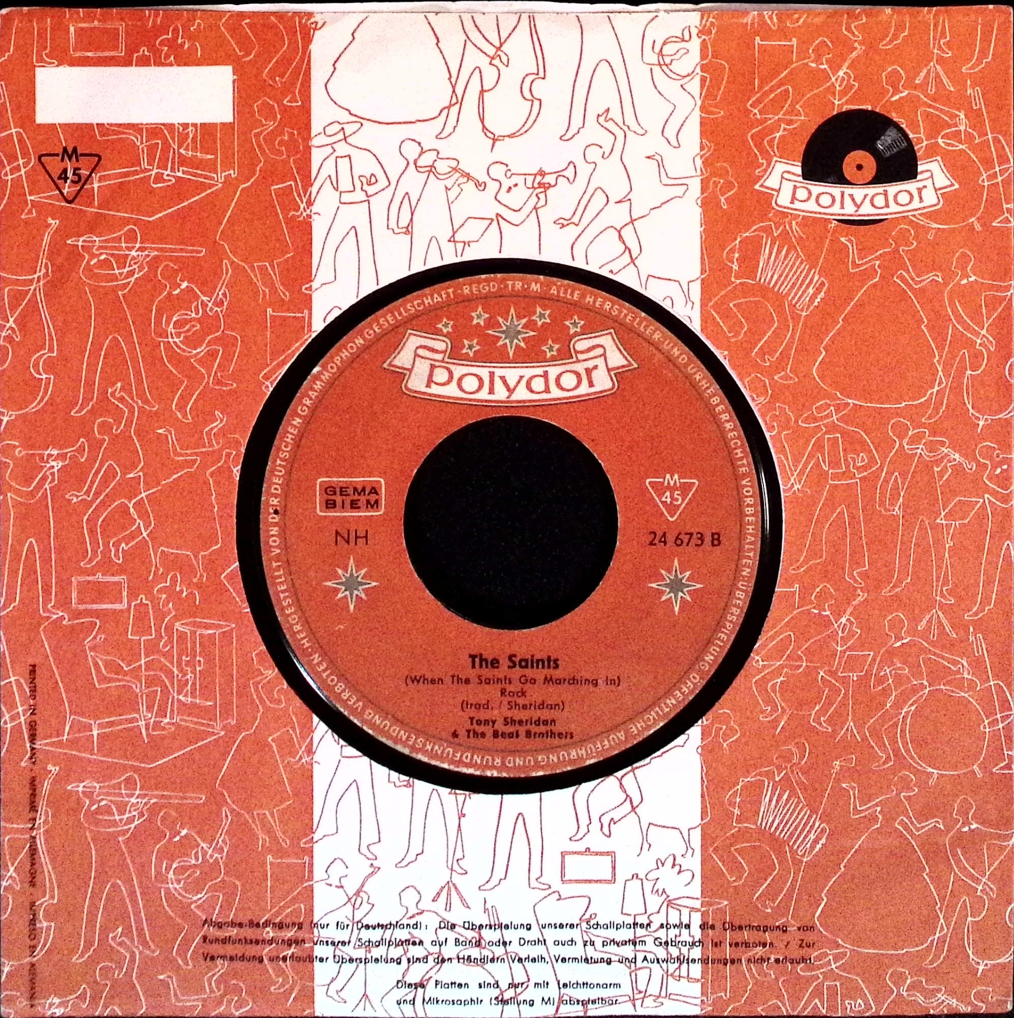 The Beatles - My Bonnie / The Saints (Germany)
