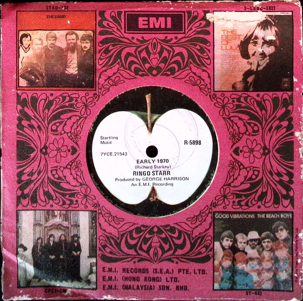 Ringo Starr - It Don't Come Easy / Early 1970 (Singapore)